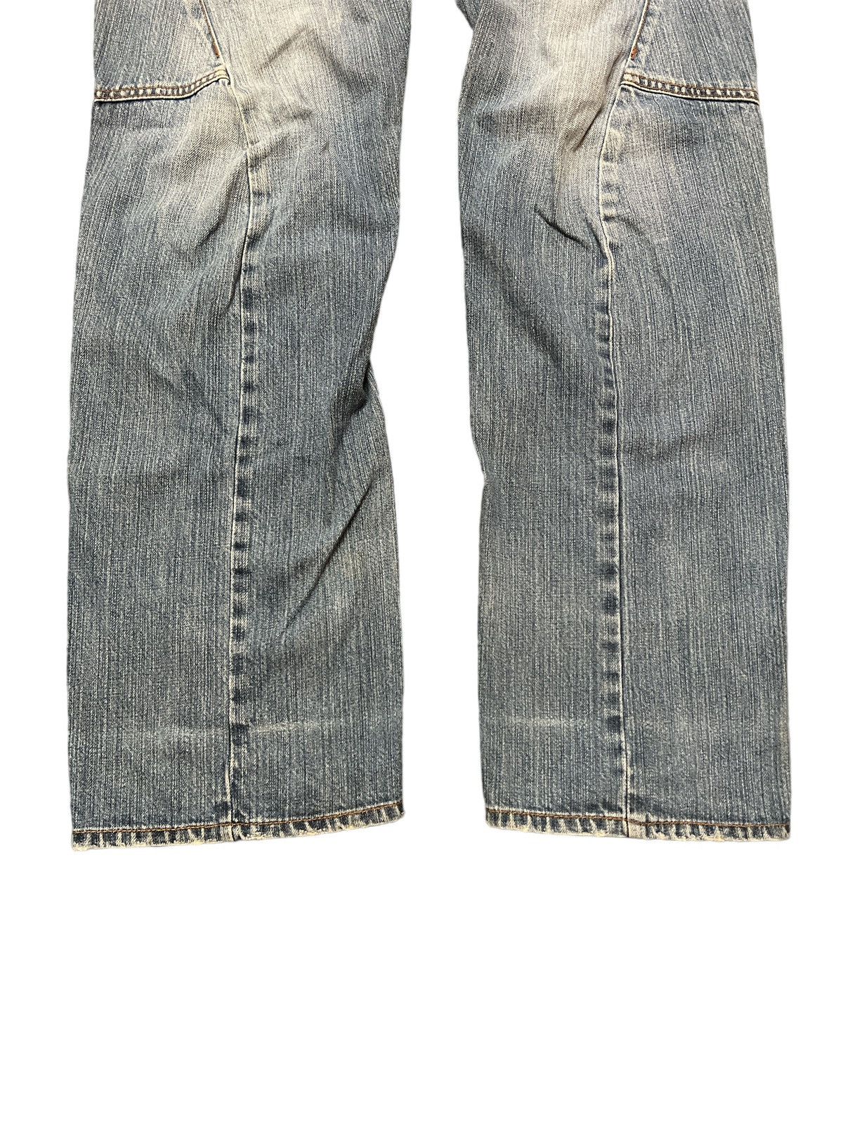 Japanese Brand × Vintage DOUBLE WAIST💥BREATHMINT TWIST DISTRESSED DENIM PANT Size US 32 / EU 48 - 3 Thumbnail