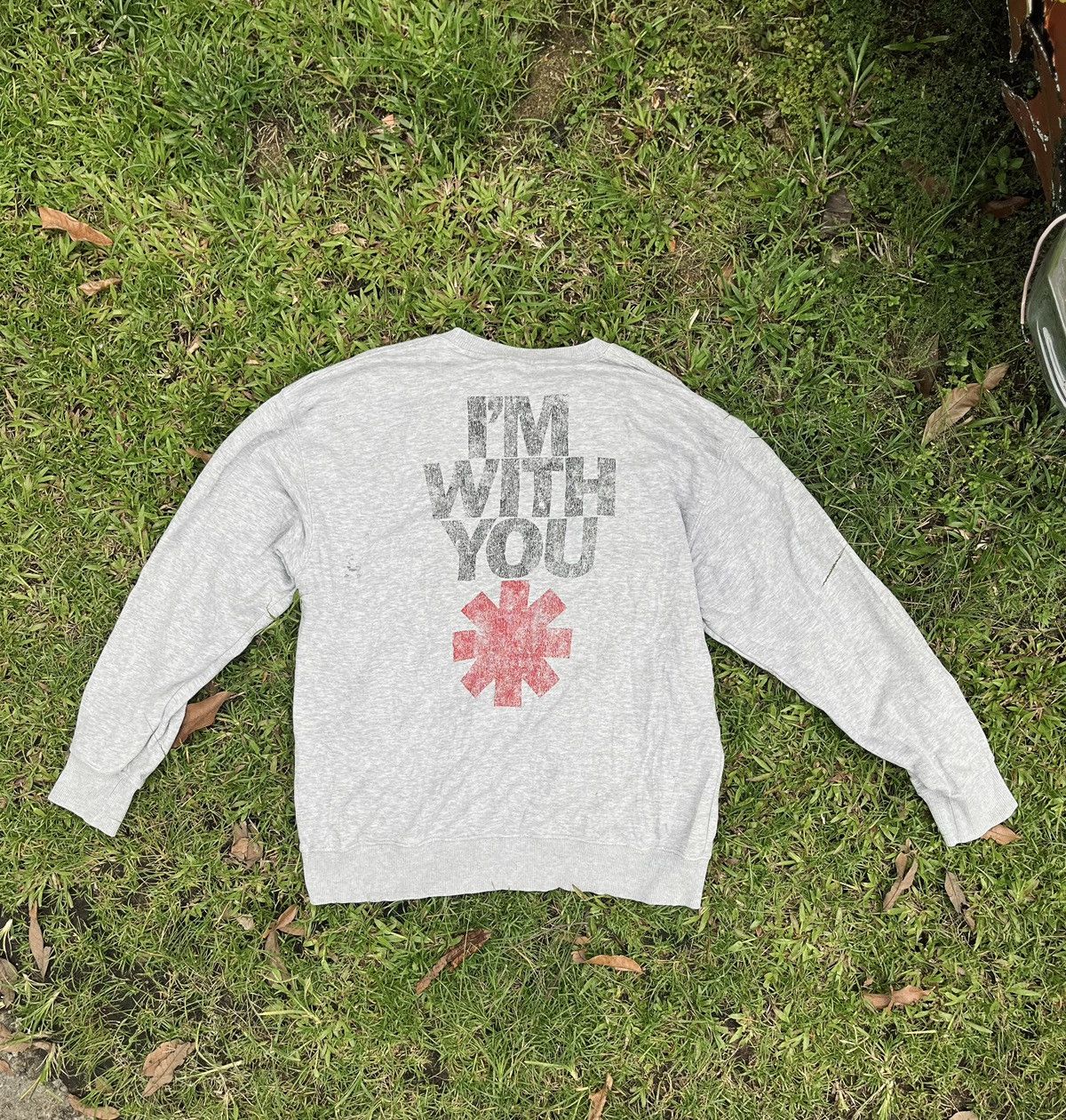 Band Tees Red Hot Chili Pappers Japanese Brand Sweatshirt by GU Size US L / EU 52-54 / 3 - 5 Thumbnail