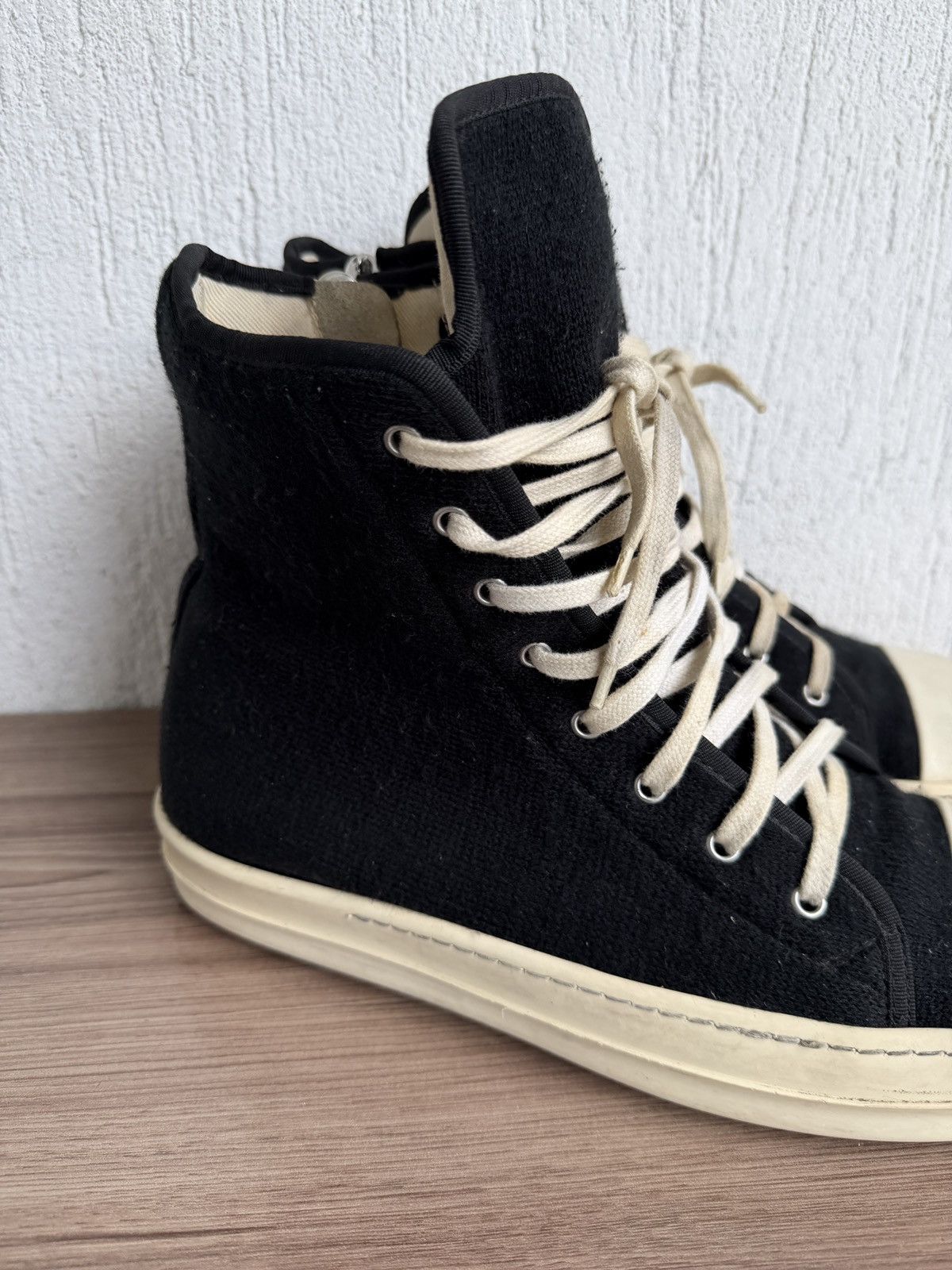Rick Owens Drkshdw wool drkshdw ramones Size US 10.5 / EU 43-44 - 10 Thumbnail