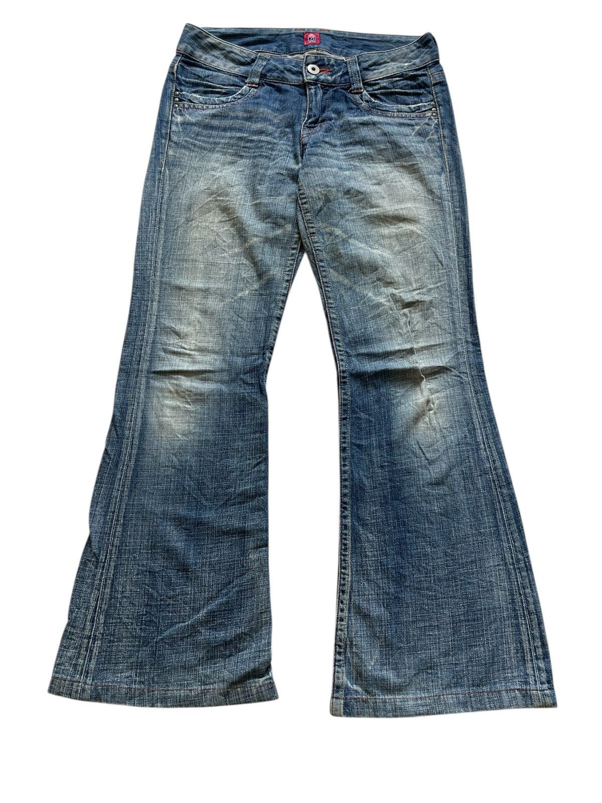 Hysteric Glamour × Japanese Brand × Le Grande Bleu (L.G.B.) Vintage japanese brand bootcut flare jeans Size US 30 / EU 46 - 1 Thumbnail