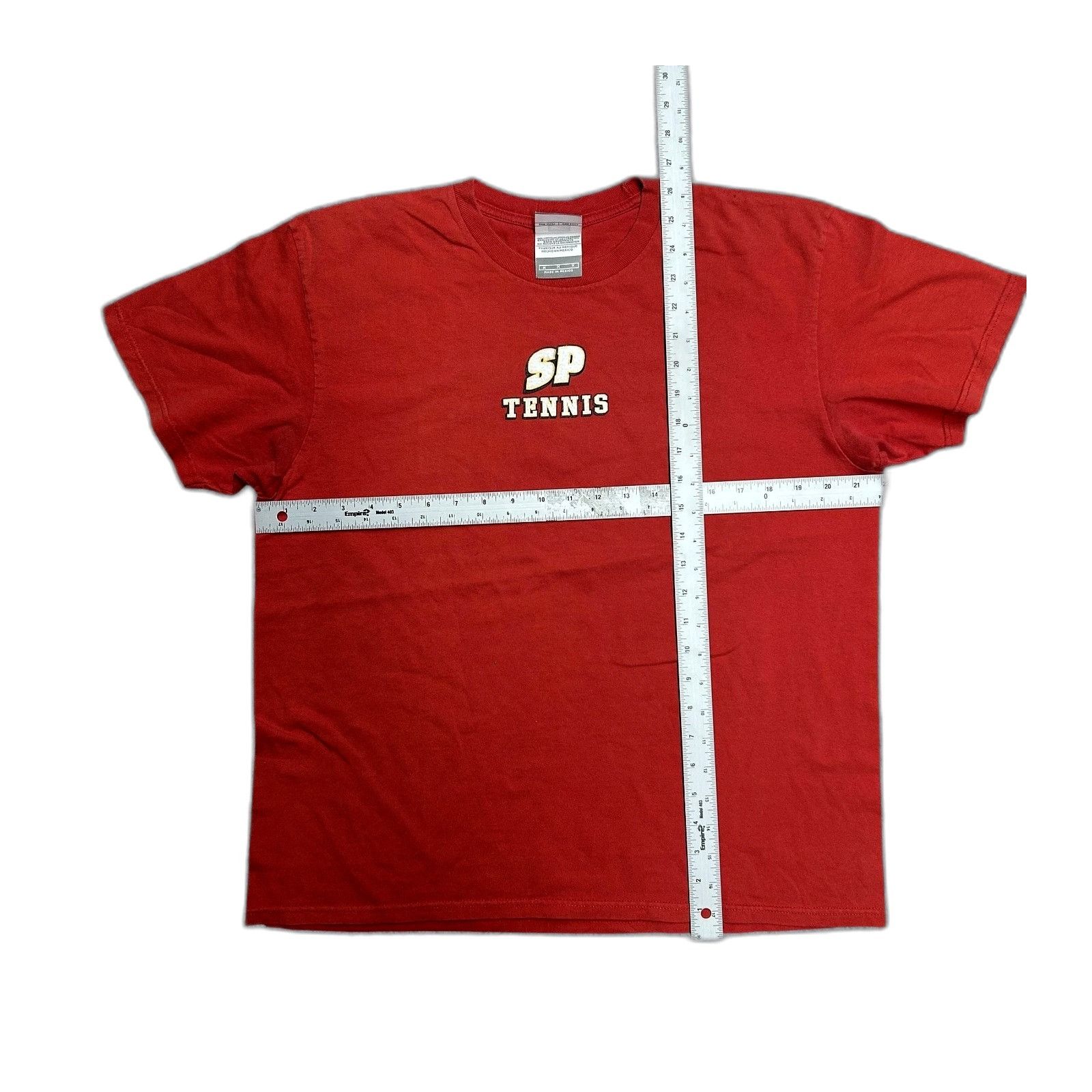 Nike Vintage Nike SP Tennis Shirt Mens Medium Red Size US M / EU 48-50 / 2 - 3 Thumbnail