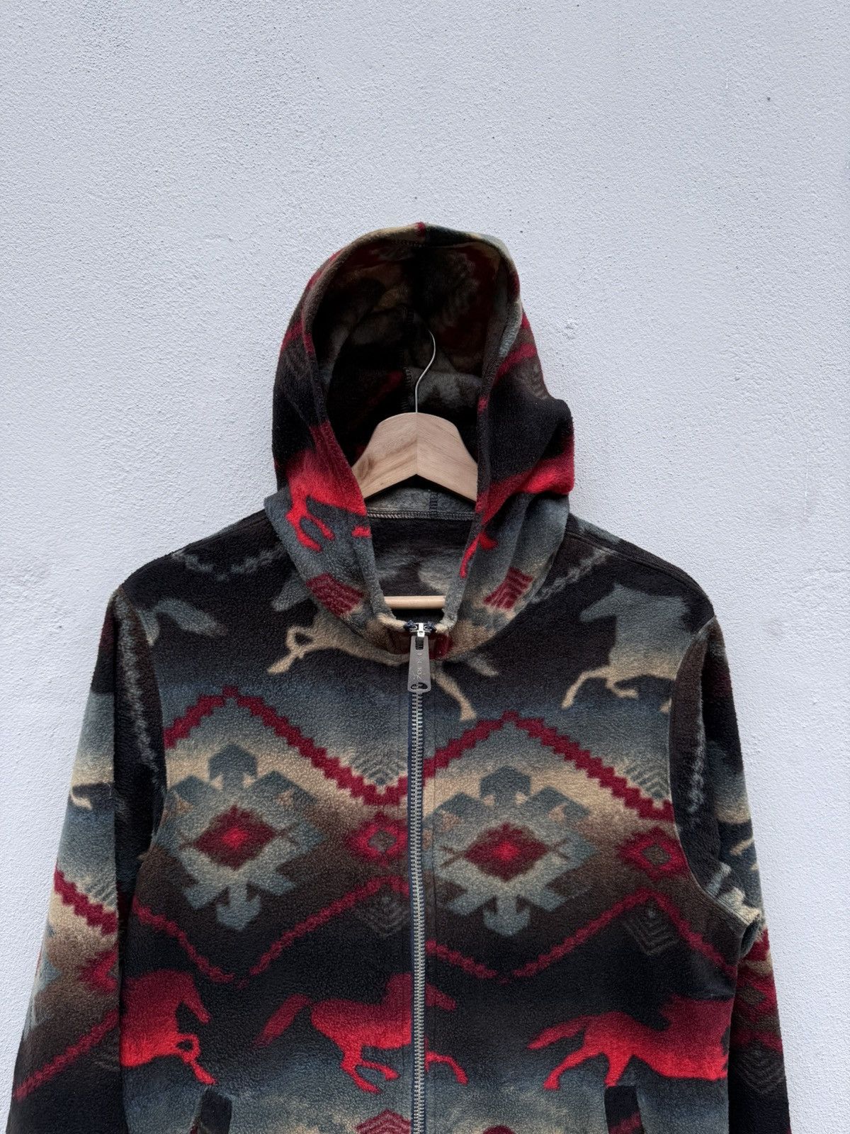 Rockmount Ranch Wear 1980s Rockmount RanchWear Native/Navajo AOP Big Talon Zipper Size US S / EU 44-46 / 1 - 2 Thumbnail