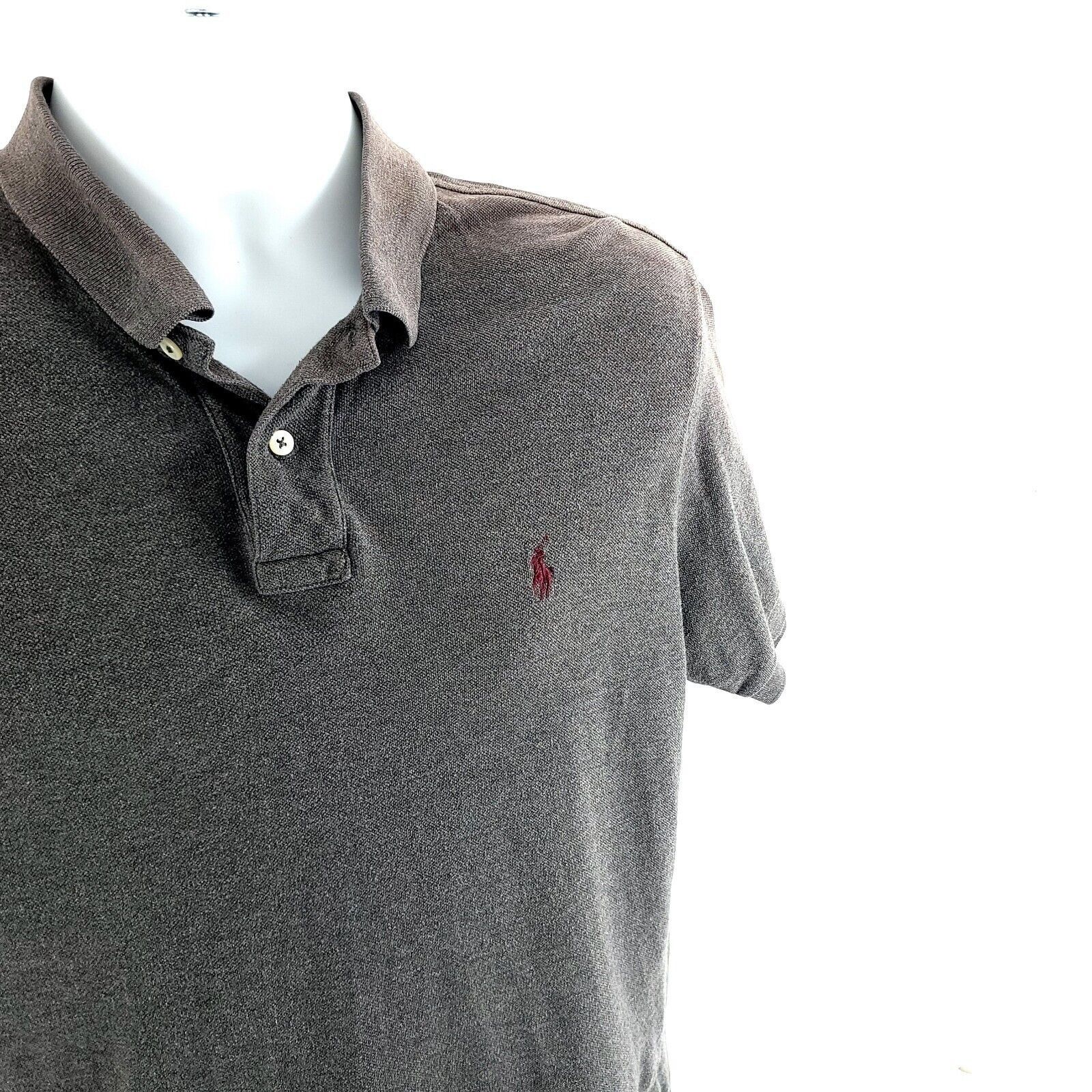 Ralph Lauren Polo Ralph Lauren Custom Fit Large Cotton Gray Long Sleeve C Size US L / EU 52-54 / 3 - 3 Thumbnail