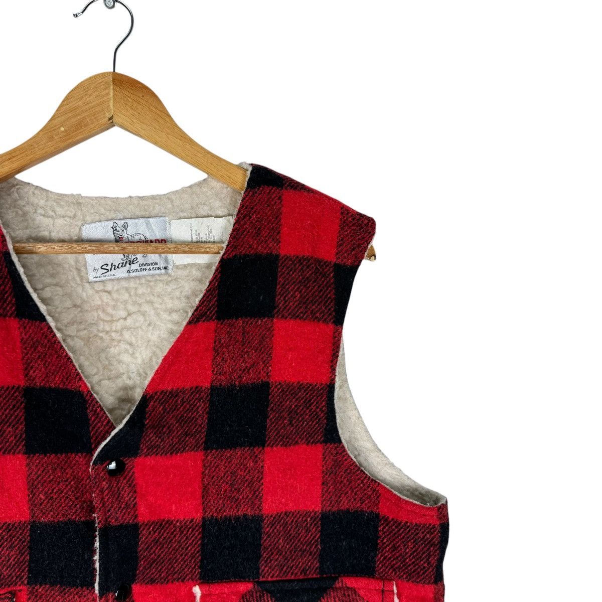 Vintage ☀️VTG SHANE MACKINAW TARTAN SNAP BUTTON JACKET LIKE FILSON Size US L / EU 52-54 / 3 - 3 Thumbnail