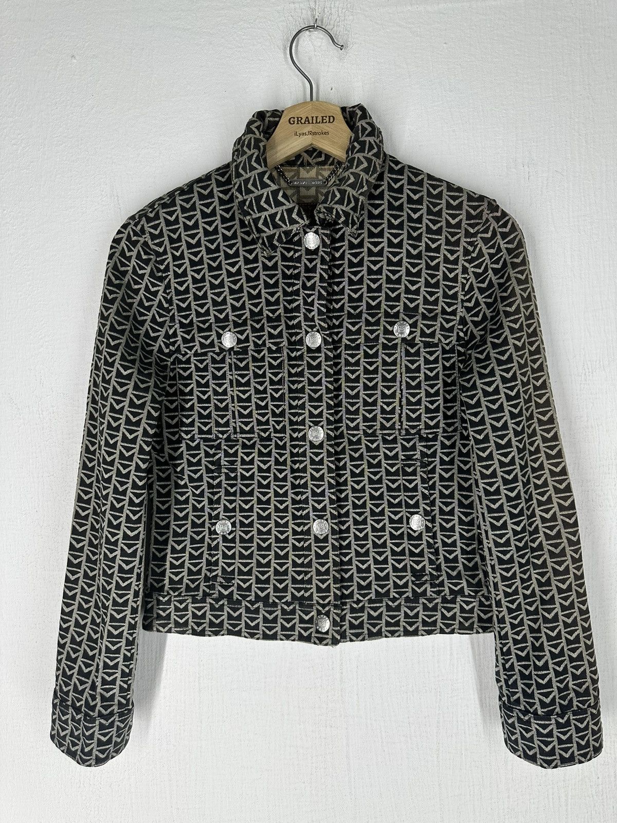 Michael Kors Vintage Michael Michael Kors Denim Jacket Size S / US 4 / IT 40 - 1 Thumbnail