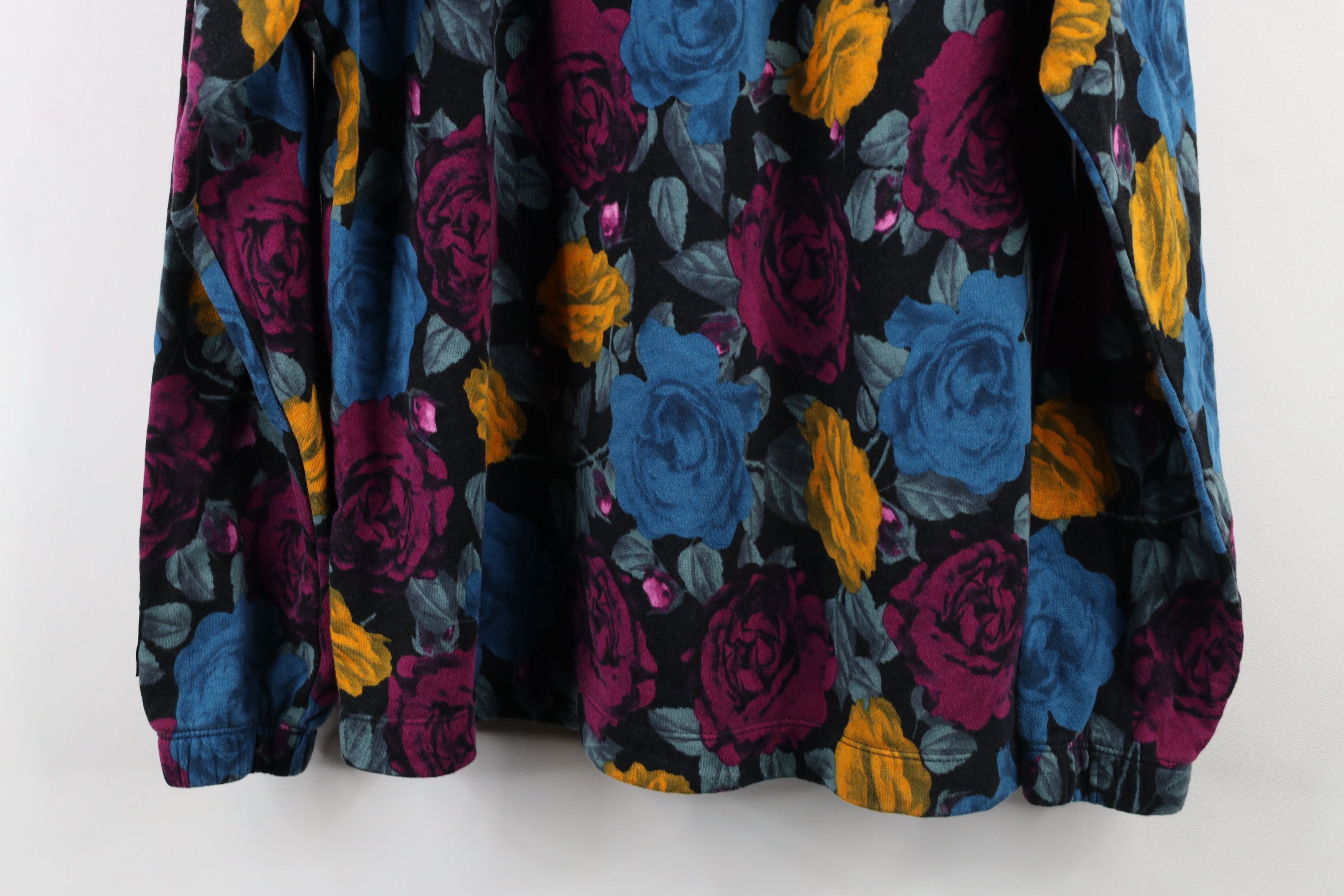 Nike × Vintage Vintage Y2K Nike Flower Floral All Over Print Sweatshirt Size L / US 10 / IT 46 - 11 Thumbnail