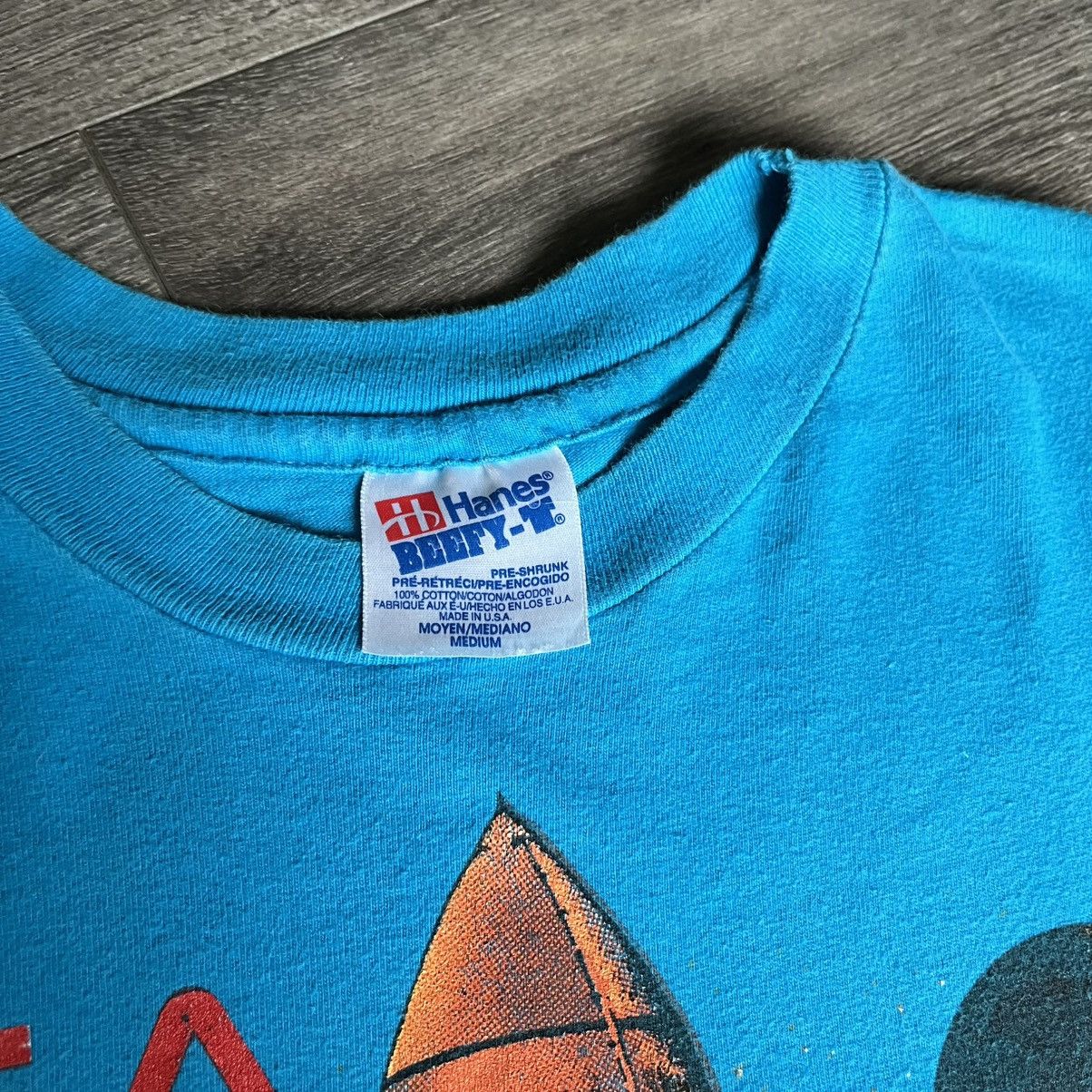 Vintage Vintage 1990s NASA Kennedy Space Center Big Graphic Logo Tee Size US M / EU 48-50 / 2 - 3 Thumbnail
