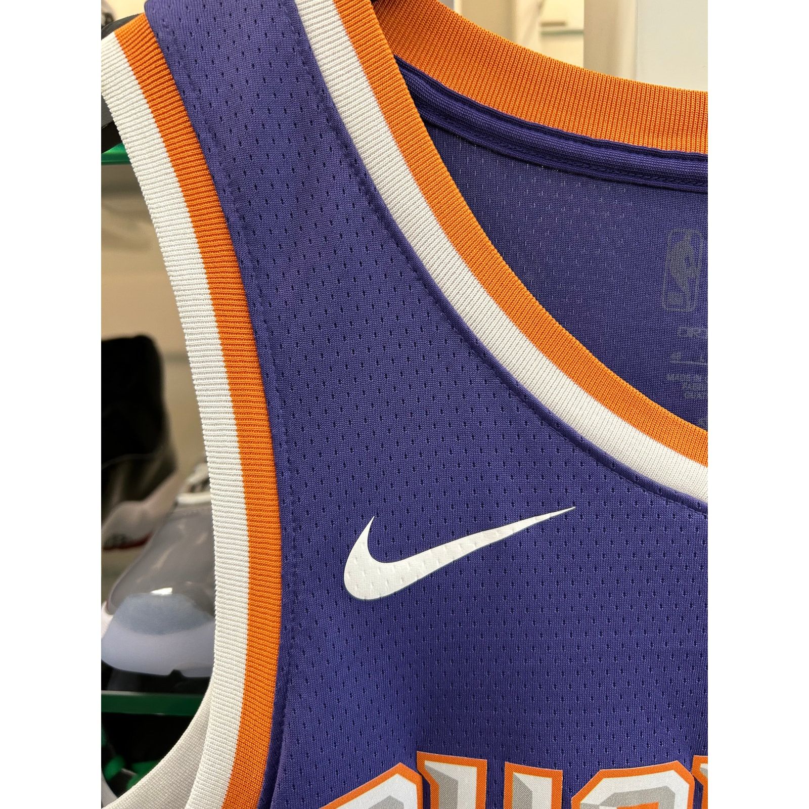 Nike New Devin Booker Phoenix Suns purple Icon Edition jersey L Size US L / EU 52-54 / 3 - 4 Thumbnail
