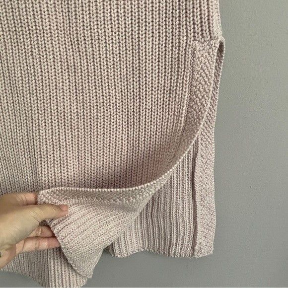 Aritzia Aritzia Wilfred Pink Durandal Merino Wool Sleeveless Vest Size XS / US 0-2 / IT 36-38 - 3 Thumbnail
