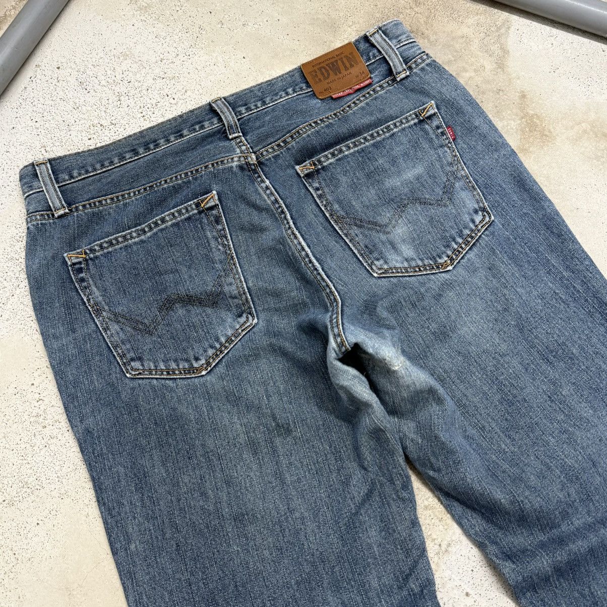 Edwin Edwin 403 International Basic Japanese Denim Pants Size US 35 - 9 Thumbnail