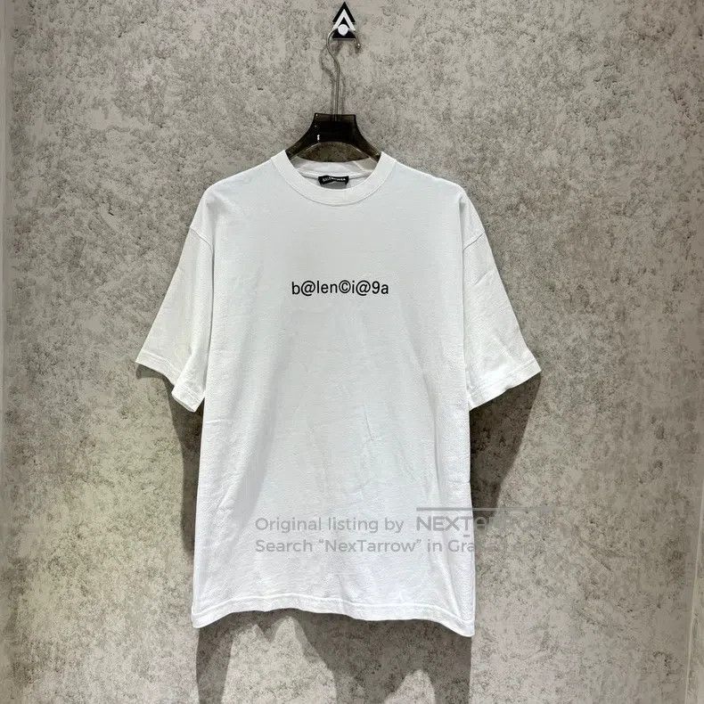 Balenciaga Balenciaga White Mailbox Symbol Short Sleeve Size US XS / EU 42 / 0 - 1 Thumbnail