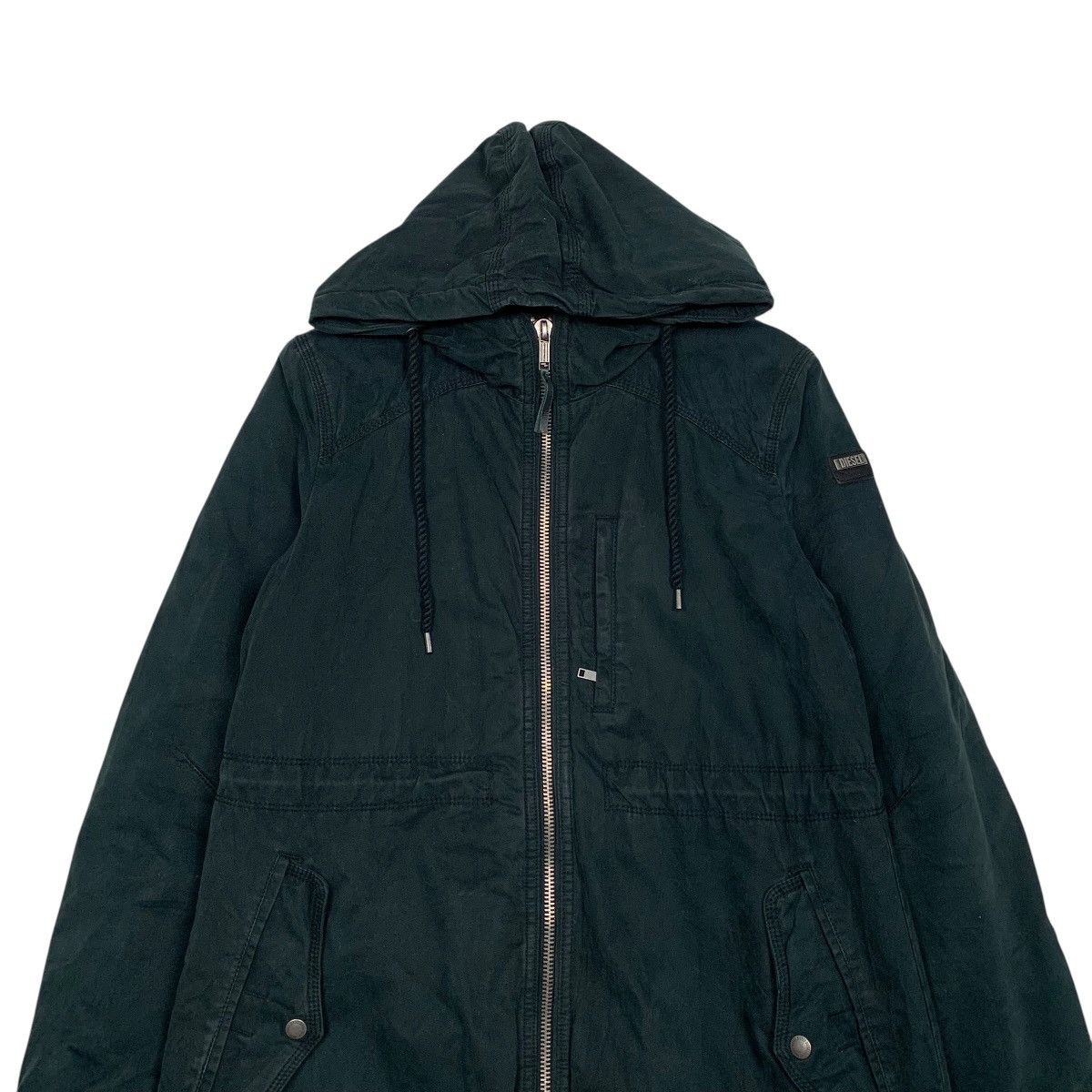 Diesel Diesel Hooded Cotton Parka Jacket Size US S / EU 44-46 / 1 - 2 Thumbnail