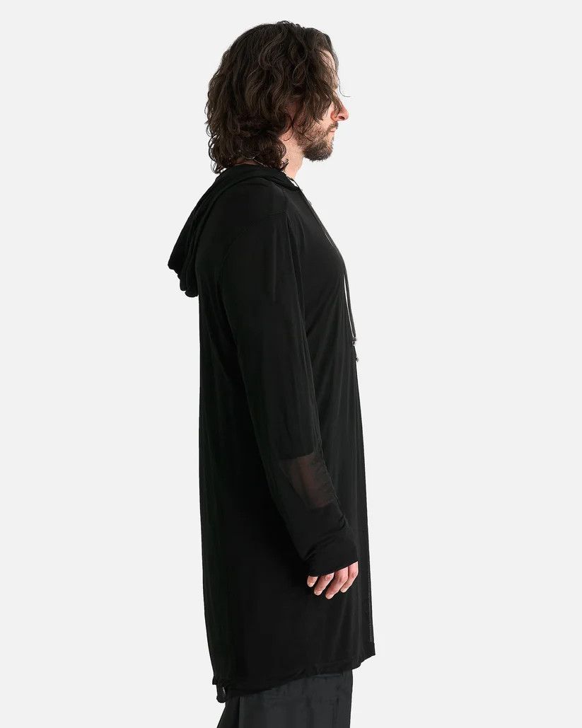 Rick Owens o1s1v1r1oon0825 T-Shirt Hoodie in Black Size US M / EU 48-50 / 2 - 4 Thumbnail