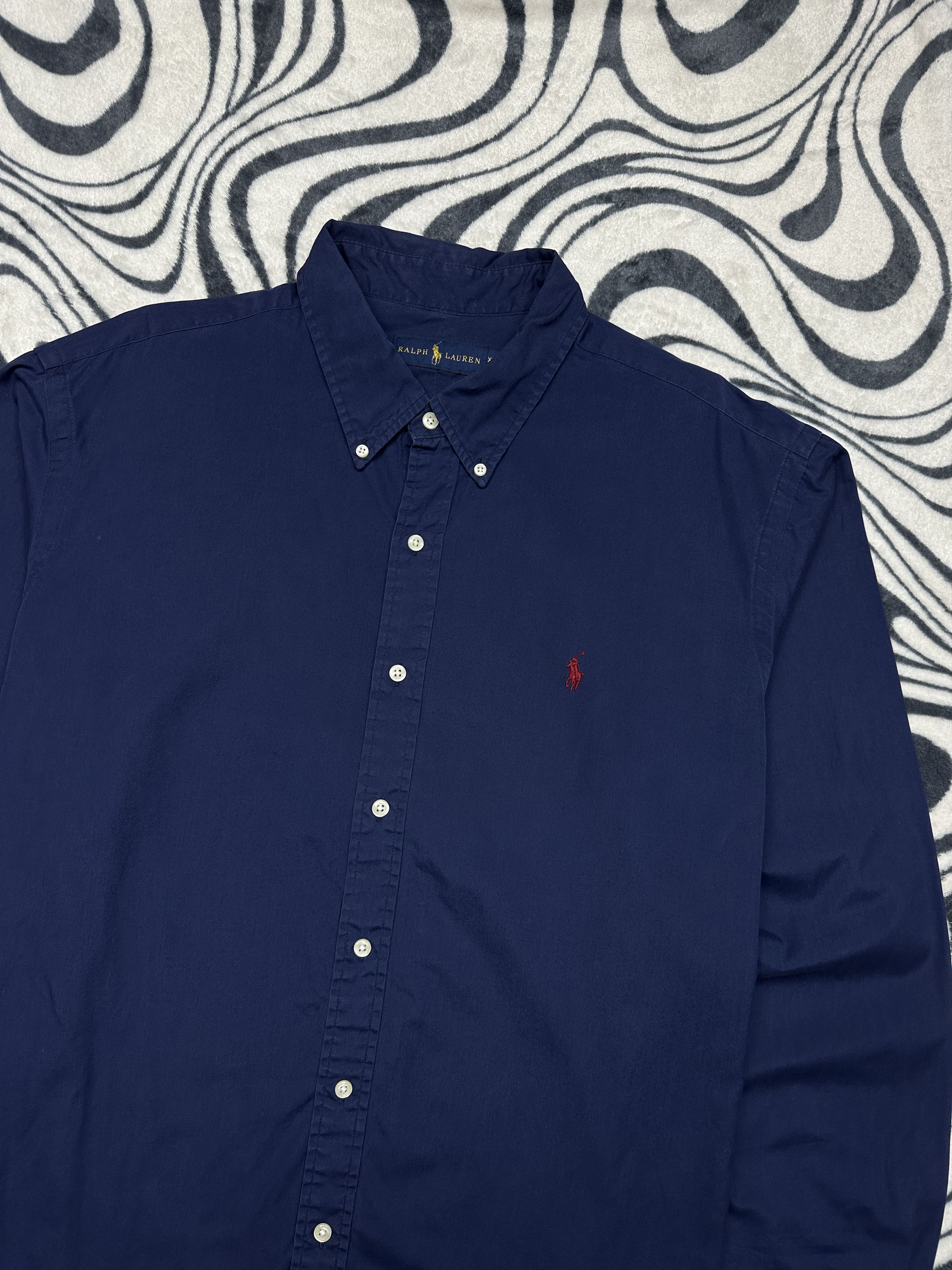 Polo Ralph Lauren Polo Ralph Lauren Mens Long Sleeve Shirt Size US XXL / EU 58 / 5 - 2 Thumbnail