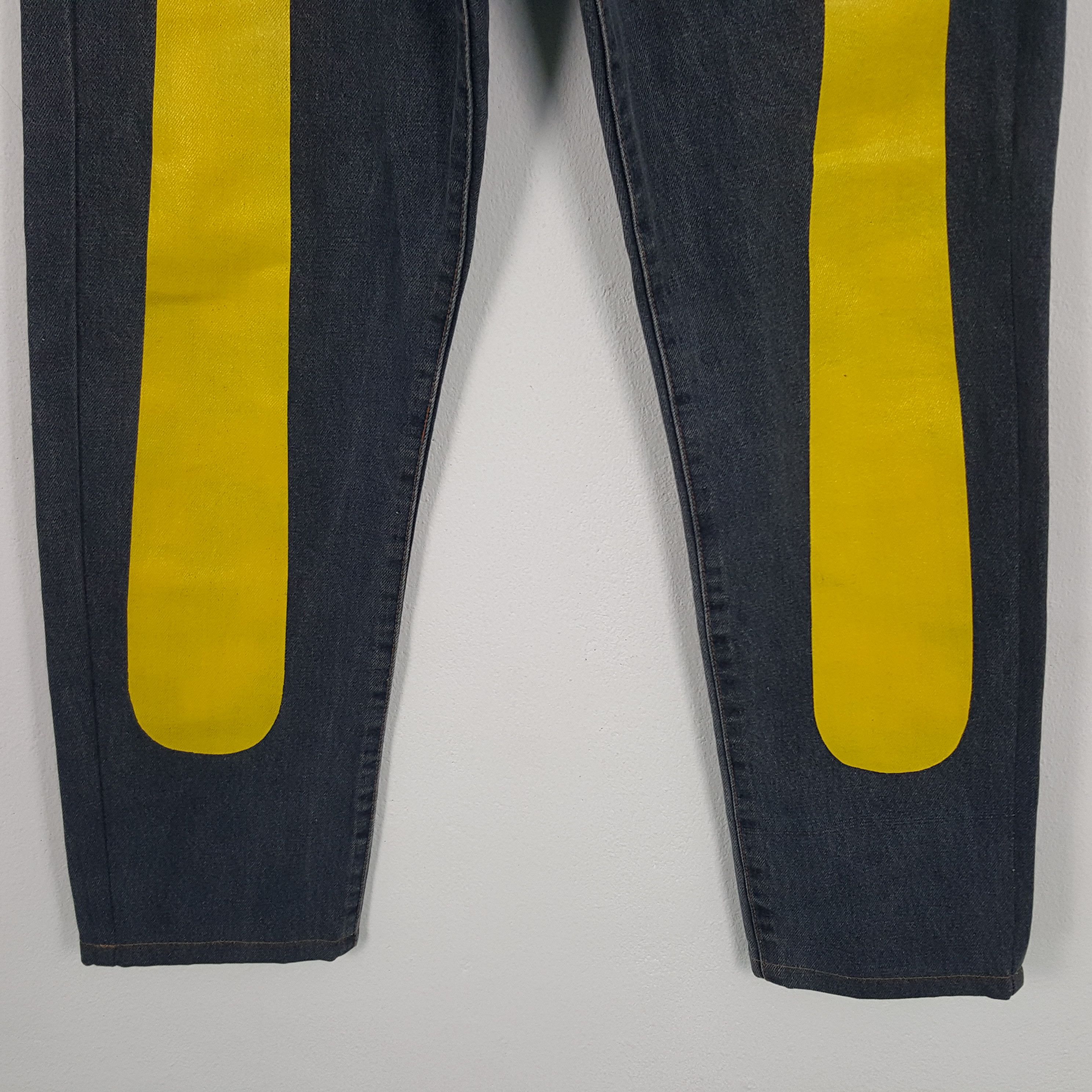 Japanese Brand × Vintage Vintage Evisu Japanese Brand Daicock Custom Art Denim Jeans Size US 33 - 3 Thumbnail