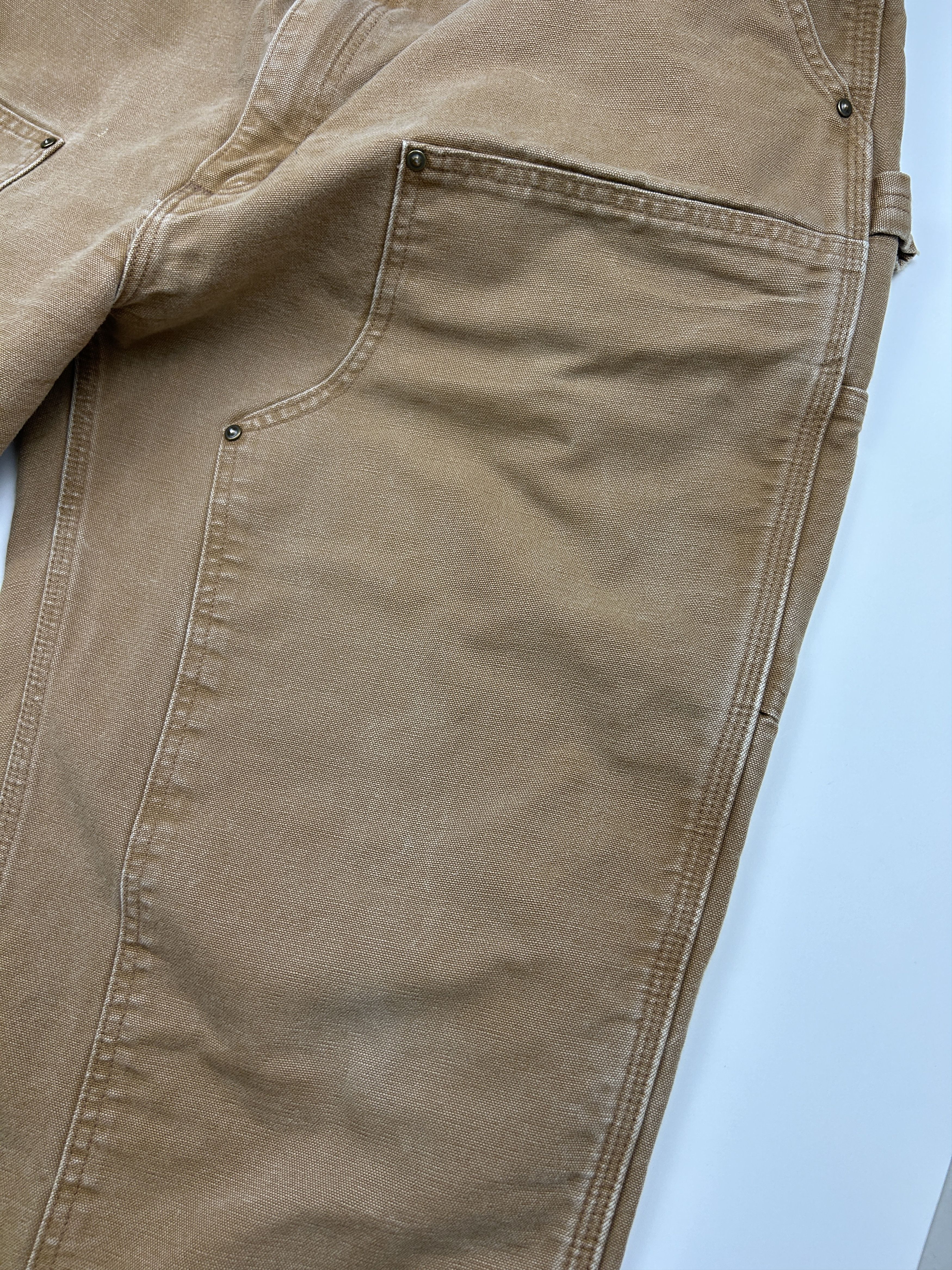 Carhartt Vintage Canvas Work Wear Double Knee Loose Fit Pants 39W Size US 39 - 5 Thumbnail