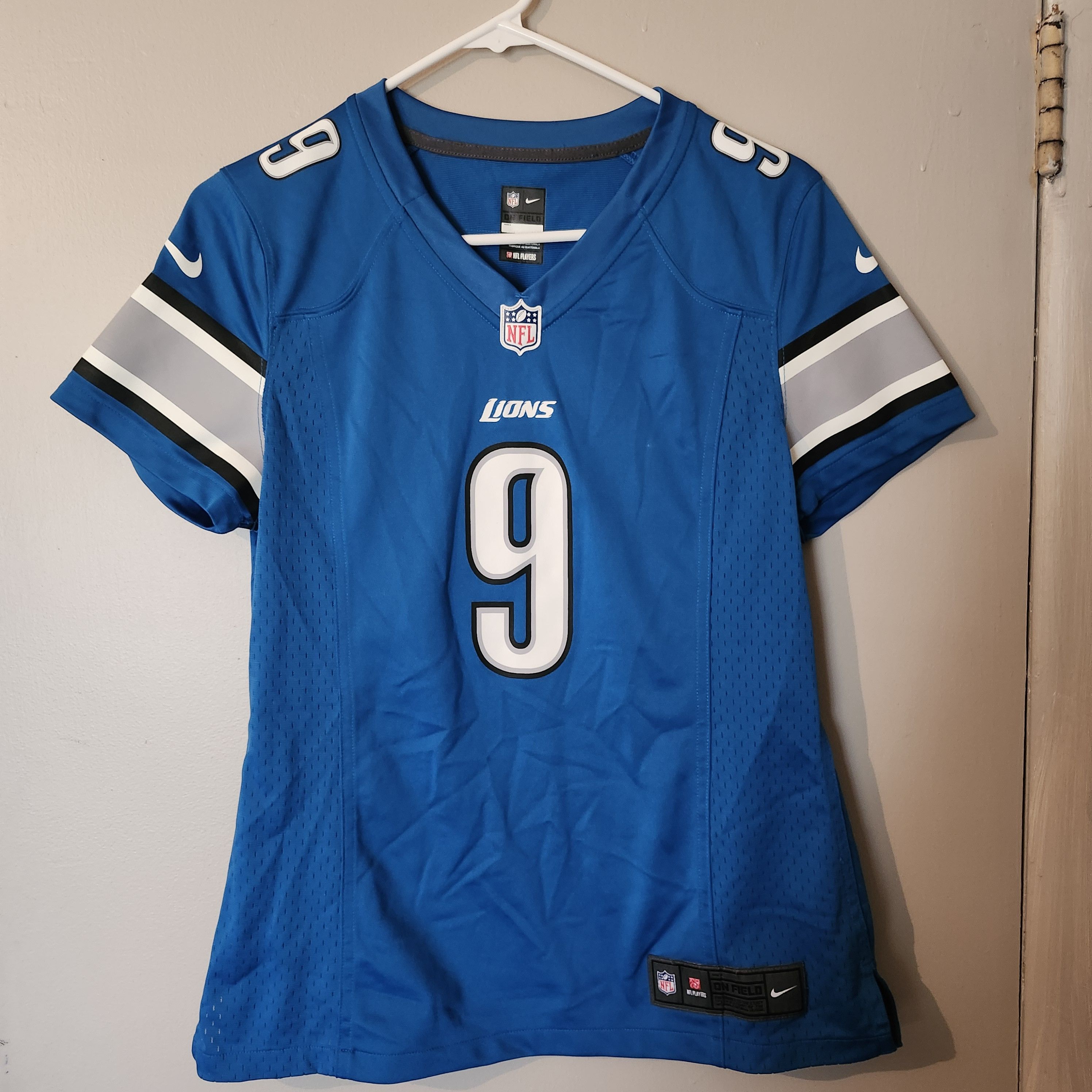 Nike Nike Detroit Lions Matt Stafford #9 NFL Jersey Women Blue M Size M / US 6-8 / IT 42-44 - 1 Thumbnail