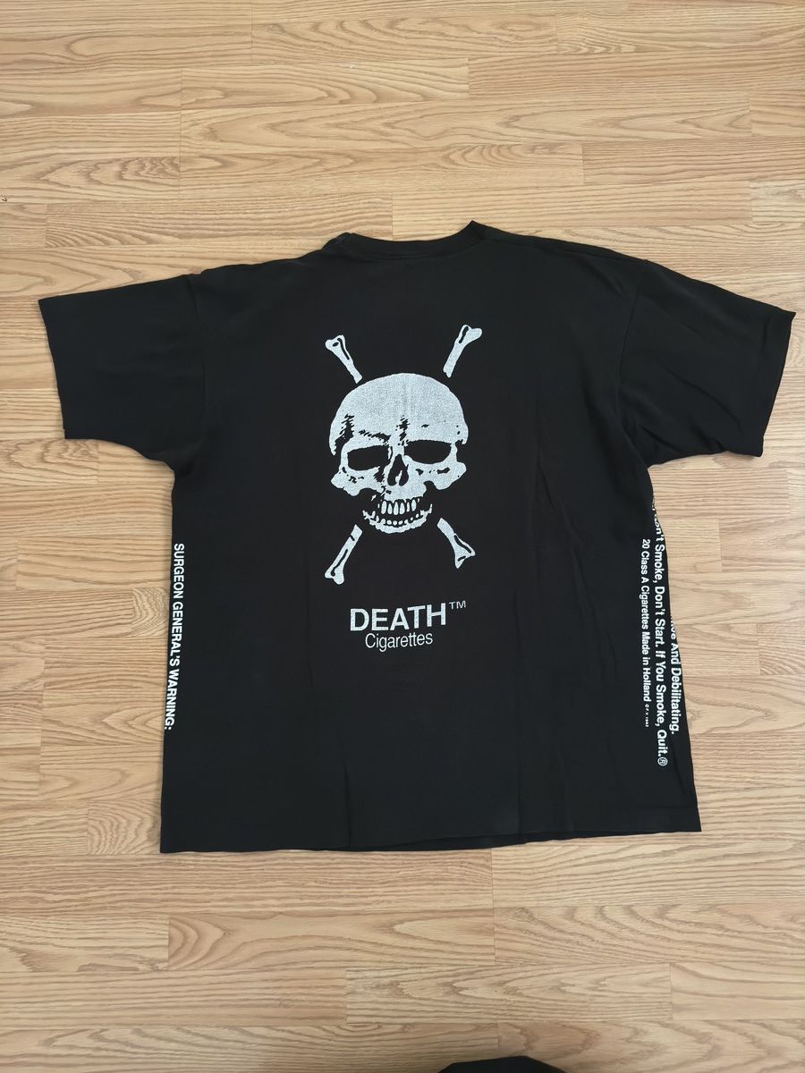 Vintage Vintage Death Cigarettes Tee Size US L / EU 52-54 / 3 - 8 Thumbnail