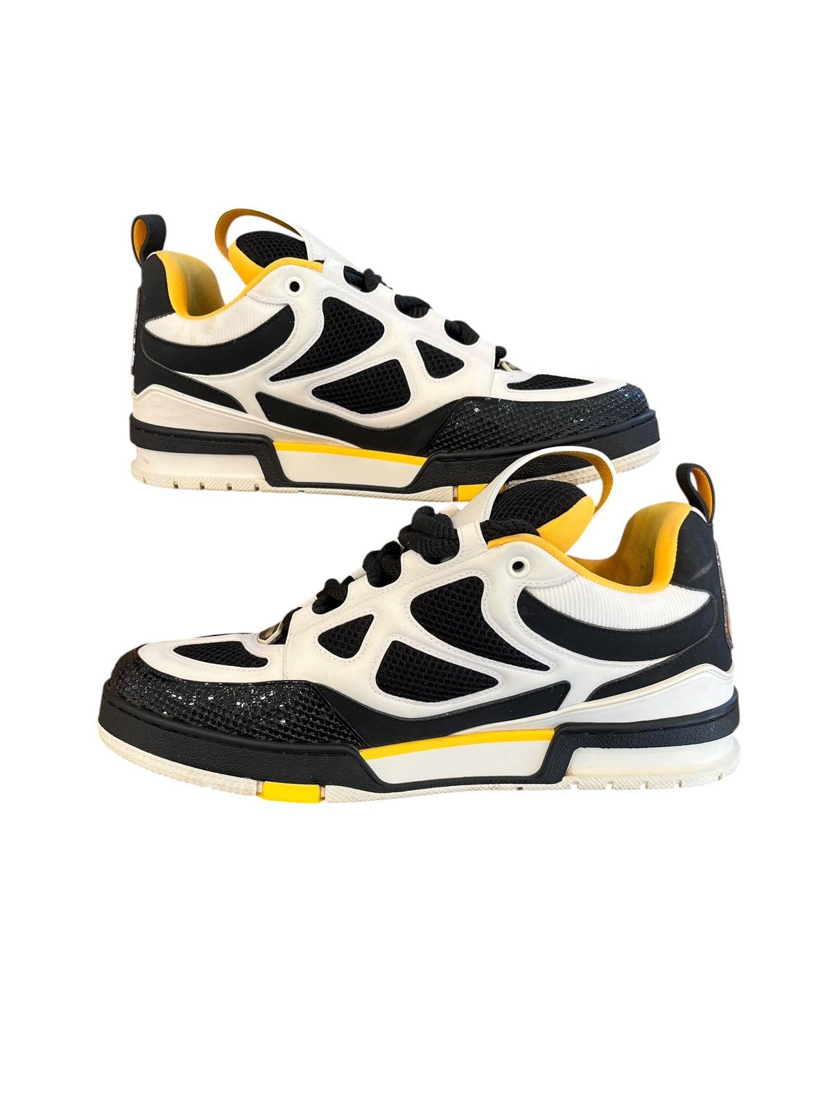 Louis Vuitton Louis Vuitton Skate Sneaker NYC Exclusive Black Yellow Size US 9.5 / EU 42-43 - 3 Thumbnail