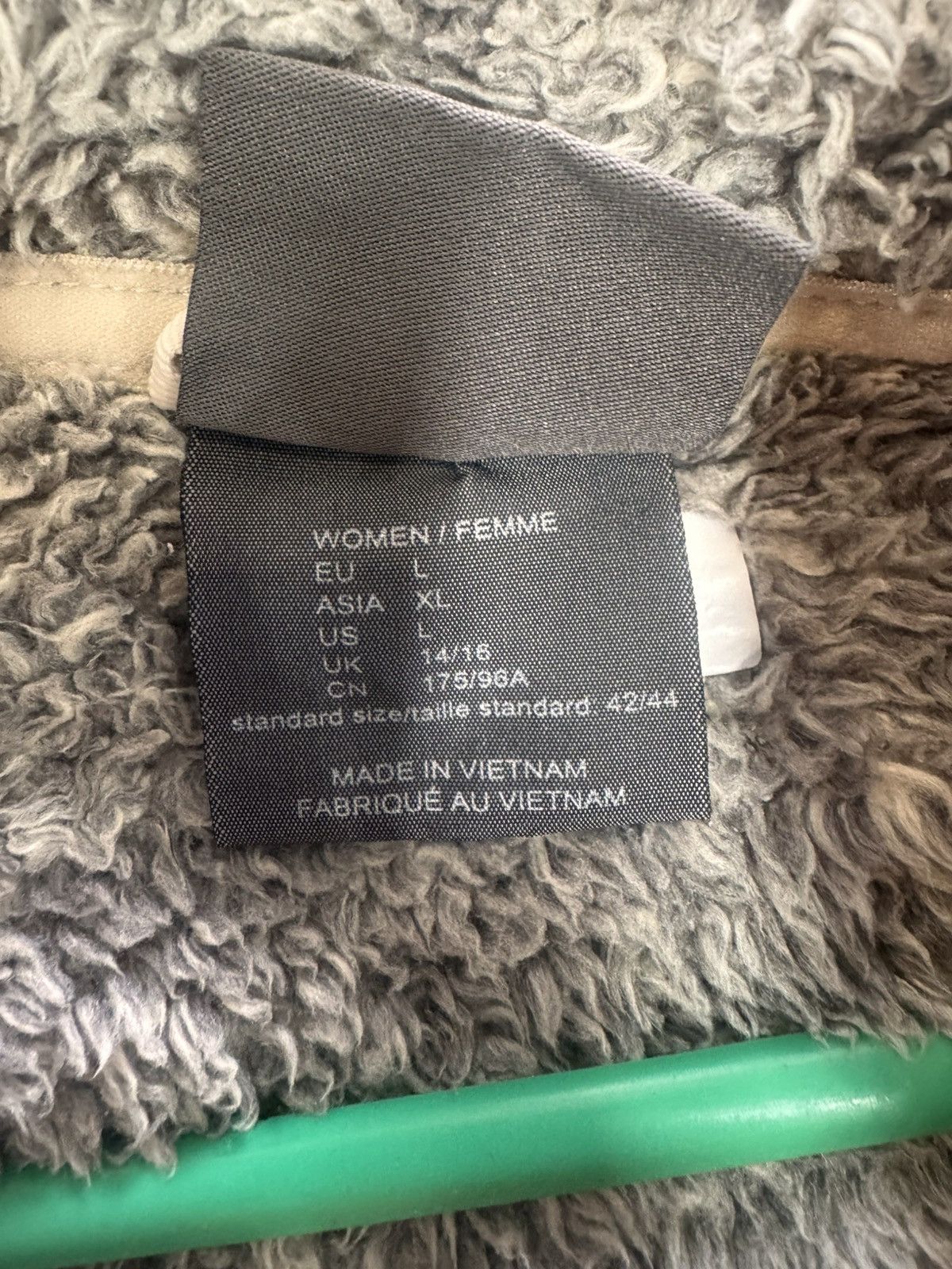 Jack Wolfskin Jack Wolfskin Women Sherpa Hooded Jacket OliveGrey Mix Beige Size L / US 10 / IT 46 - 15 Thumbnail