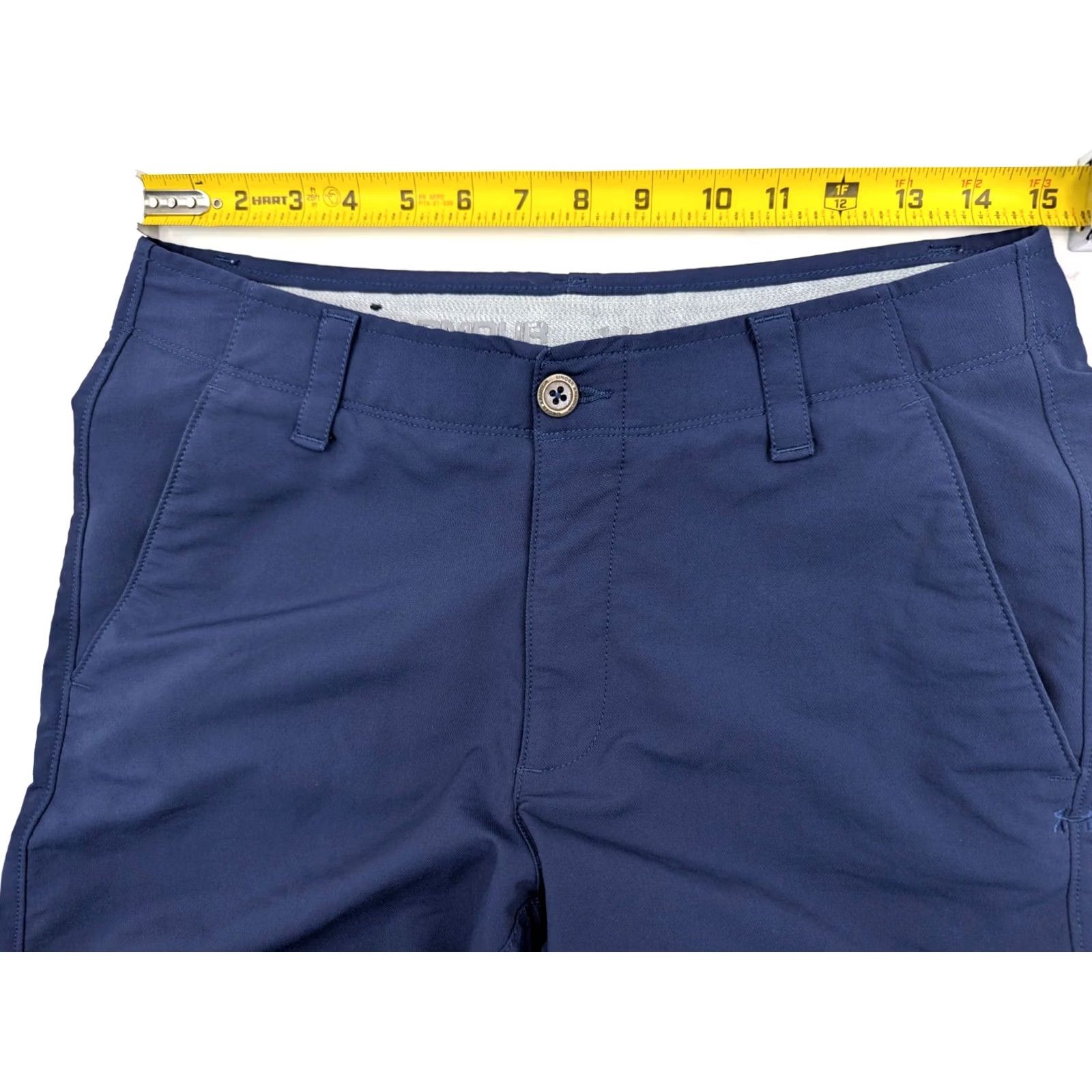Under Armour Under Armour Golf Performance Pants Men 30x31 Navy Blue Straight Pants Mens Golf Performance Navy Blue Straight 30x31 Size US 30 / EU 46 - 6 Thumbnail