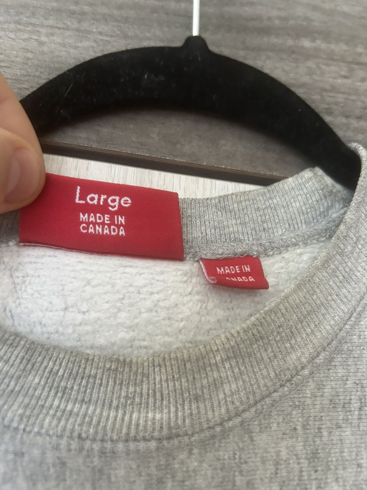 Supreme Supreme 2003 Silver on Grey Box Logo Size US L / EU 52-54 / 3 - 4 Thumbnail