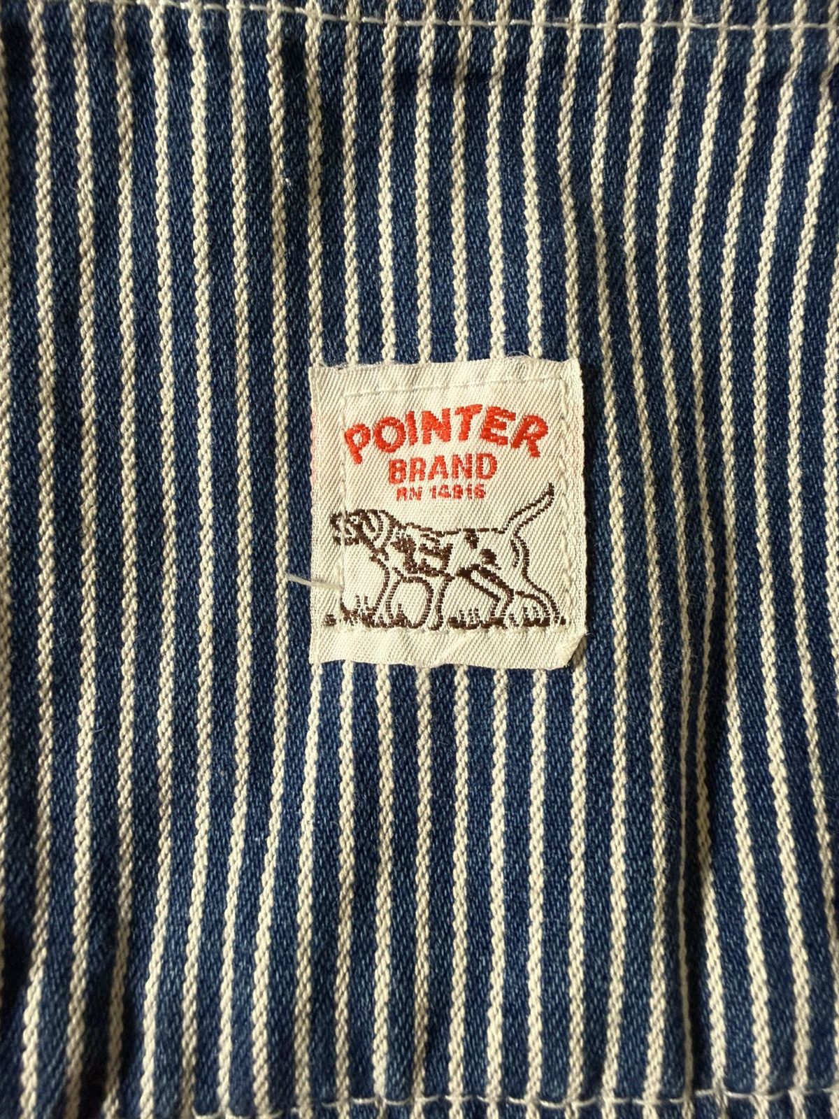 Pointer Vintage Pointer Brand Hickory Stripe Chore Jacket USA Medium Size US M / EU 48-50 / 2 - 4 Thumbnail