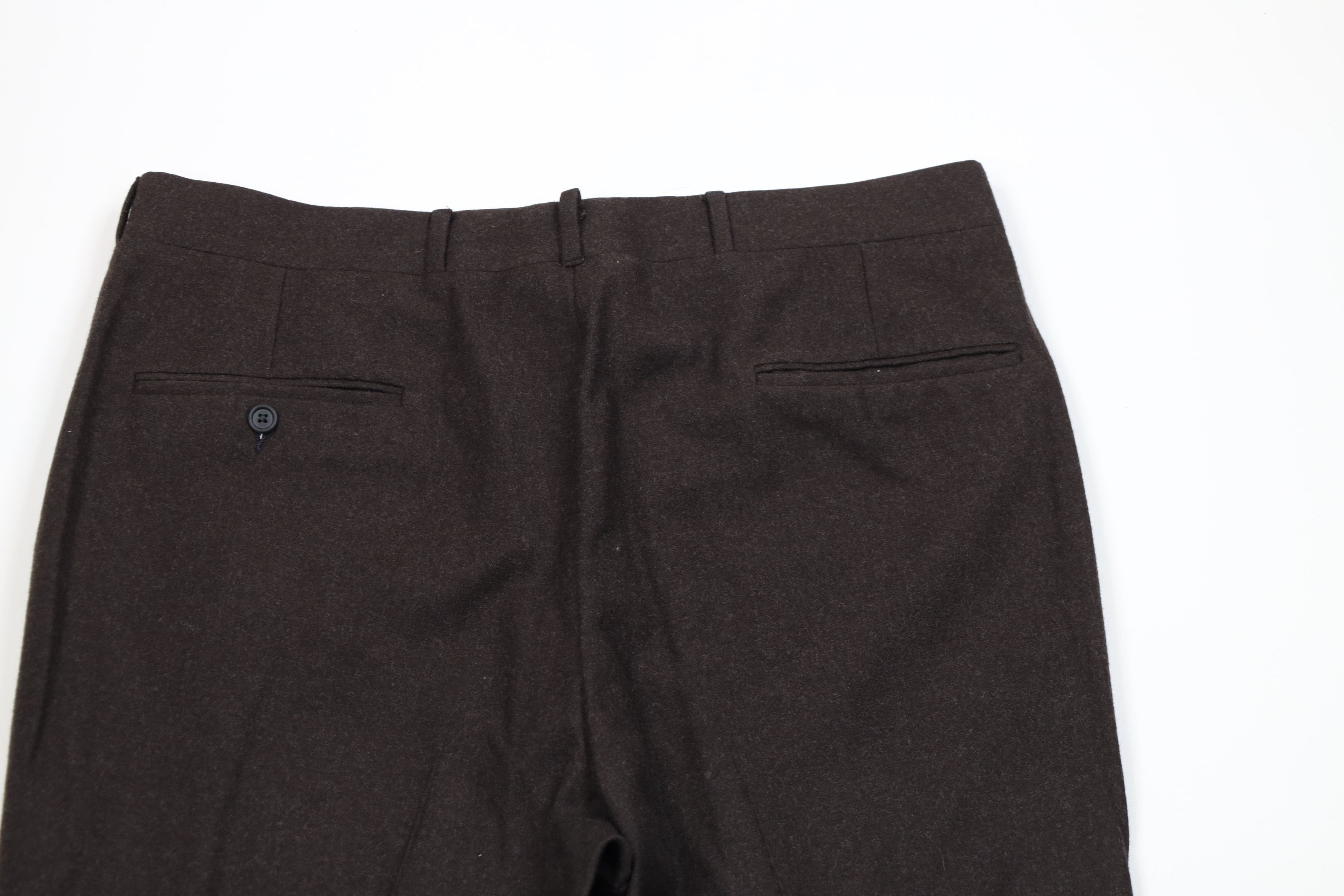 Vintage Vintage 60s Streetwear Flared Wide Leg Chino Pants Brown USA Size US 36 / EU 52 - 11 Thumbnail
