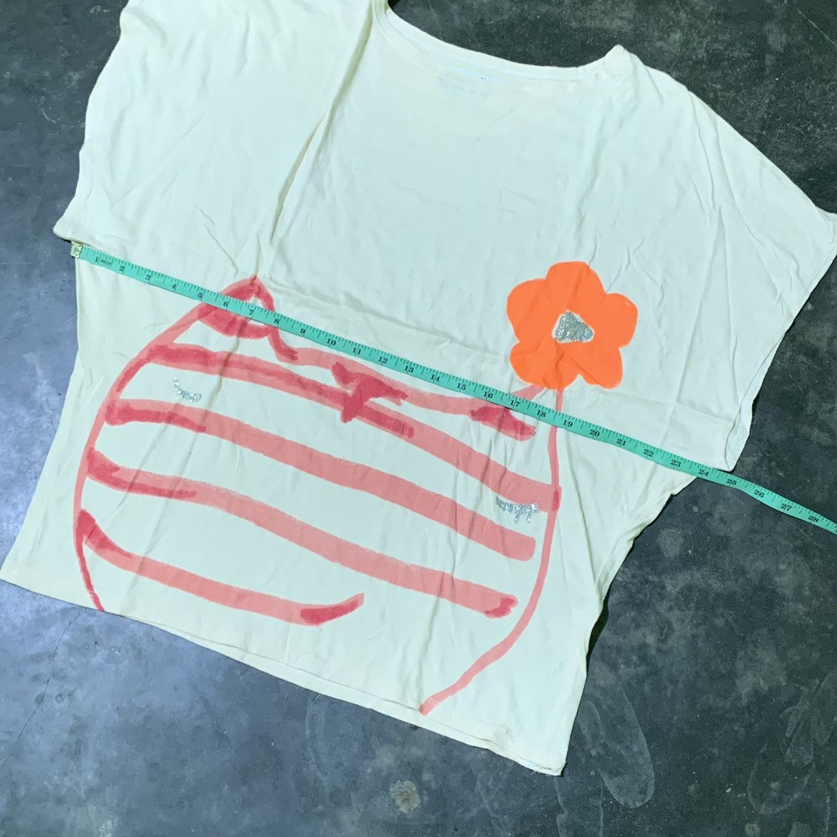 Tsumori Chisato Tsumori chisato by issey miyake cat & flowwers tshirt Size ONE SIZE - 7 Thumbnail