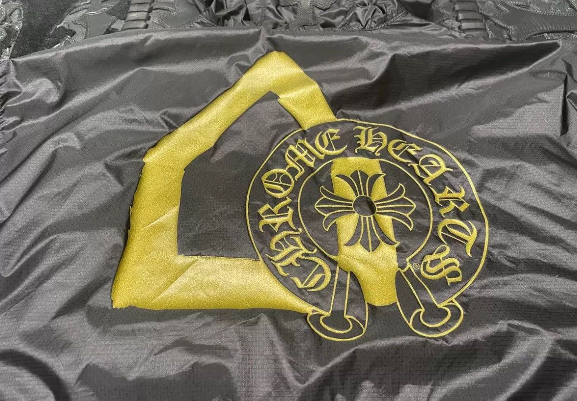 Chrome Hearts × Dover Street Market Leather cross patch dsm ginza windbreaker jacket Size US M / EU 48-50 / 2 - 5 Thumbnail