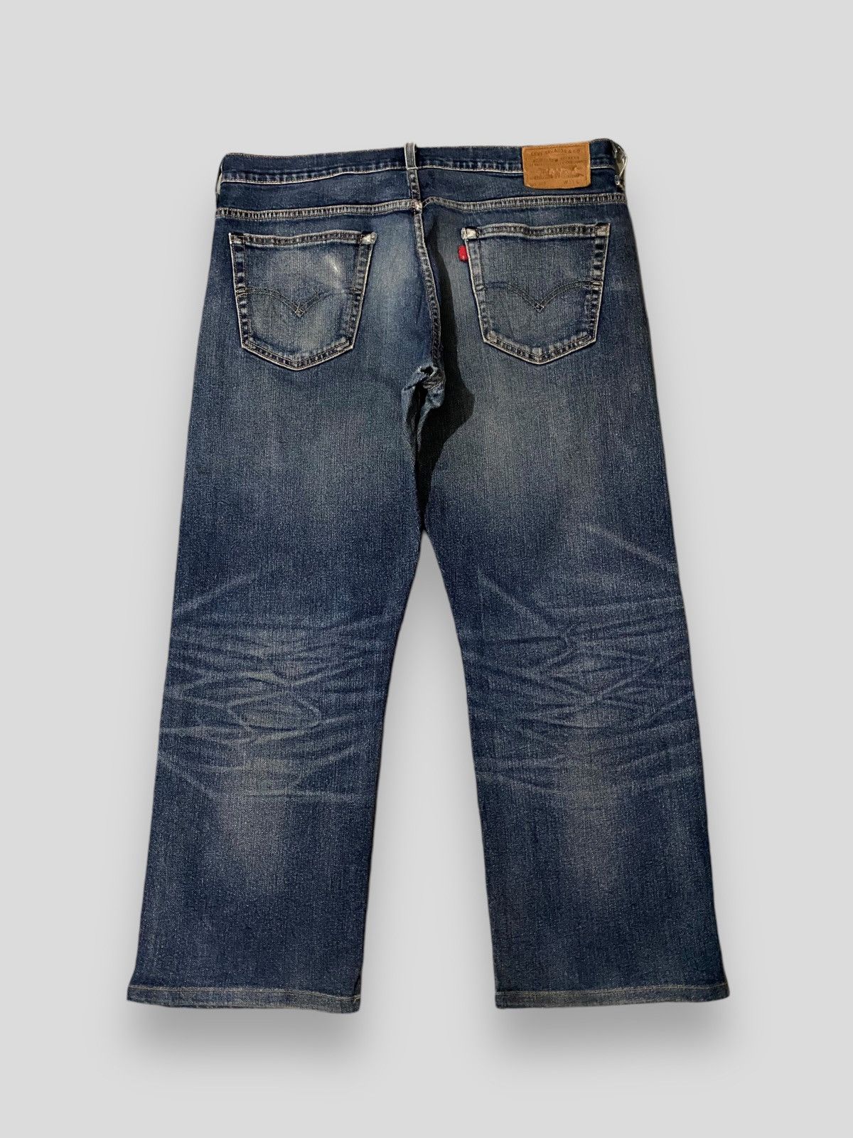 image of Levi’S Jeans 569 Washed Dark Blue Denim 34X32, Men's (Size 40)