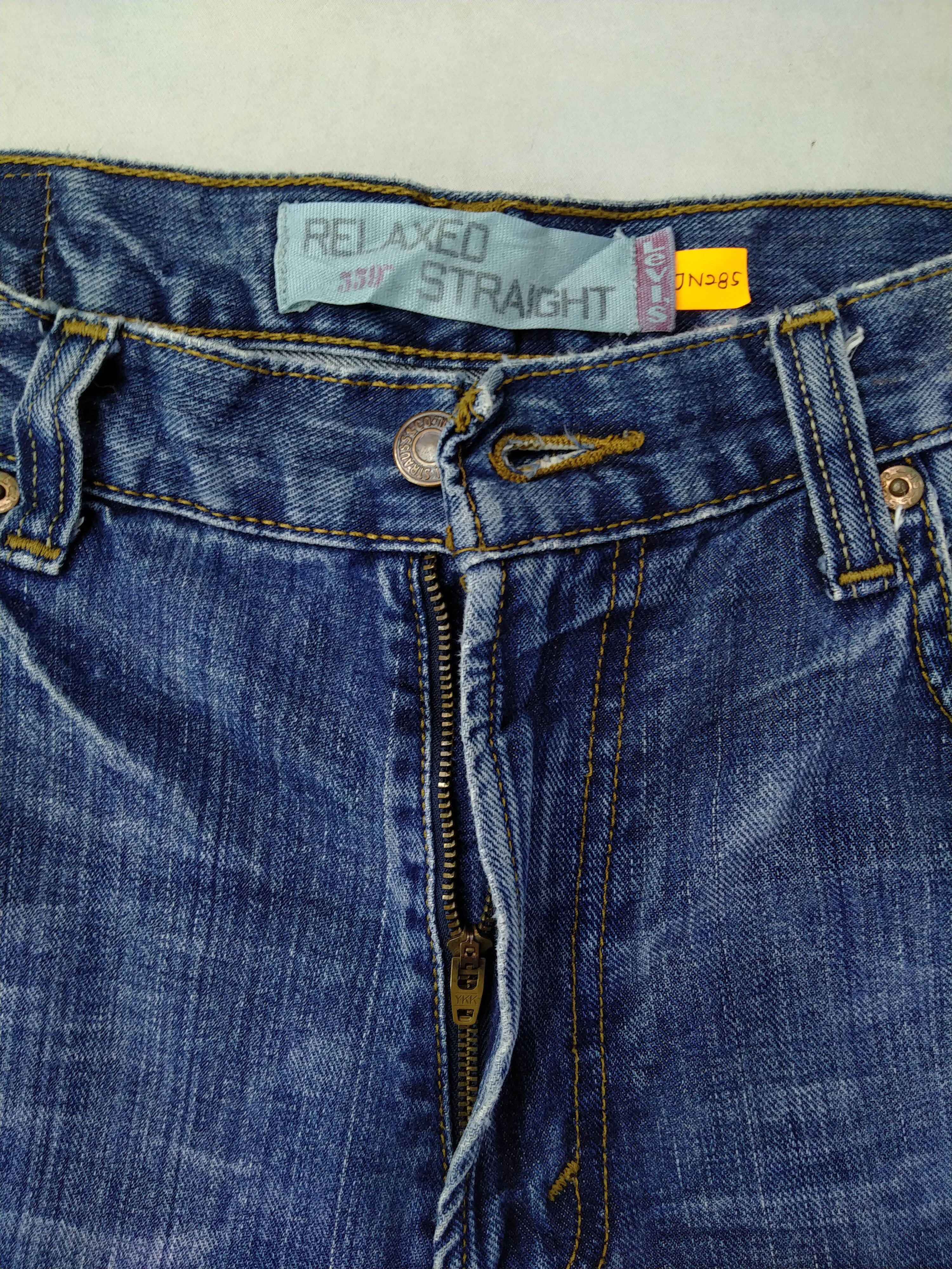 Levi's Blue Relaxed Straight Vintage Levi's 559 Denim JN285 Size US 32 / EU 48 - 7 Thumbnail