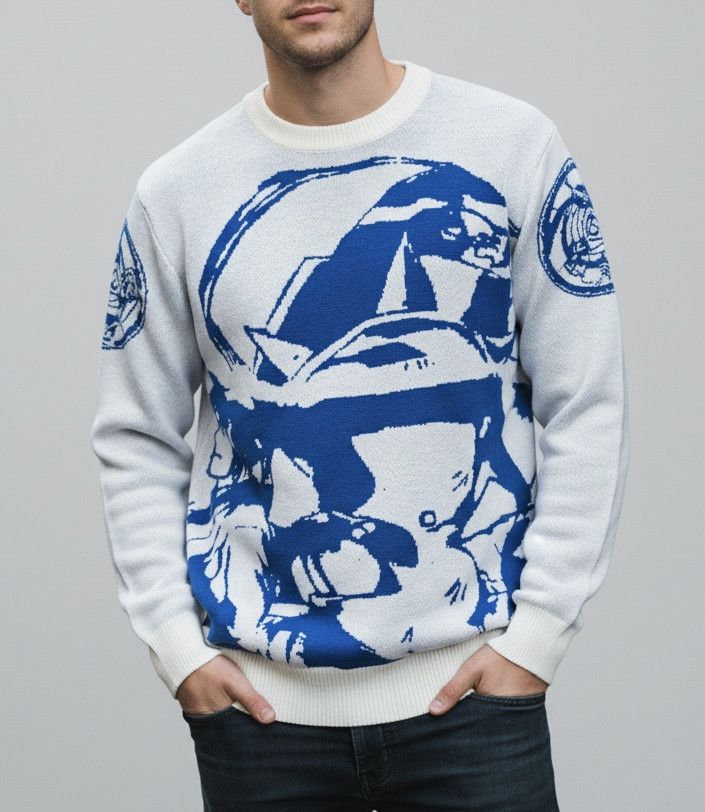 Japanese Brand Y2K Goth Hip Hop Sketch Anime Cartoon Sweater Sweatshirt Size US XL / EU 56 / 4 - 5 Thumbnail
