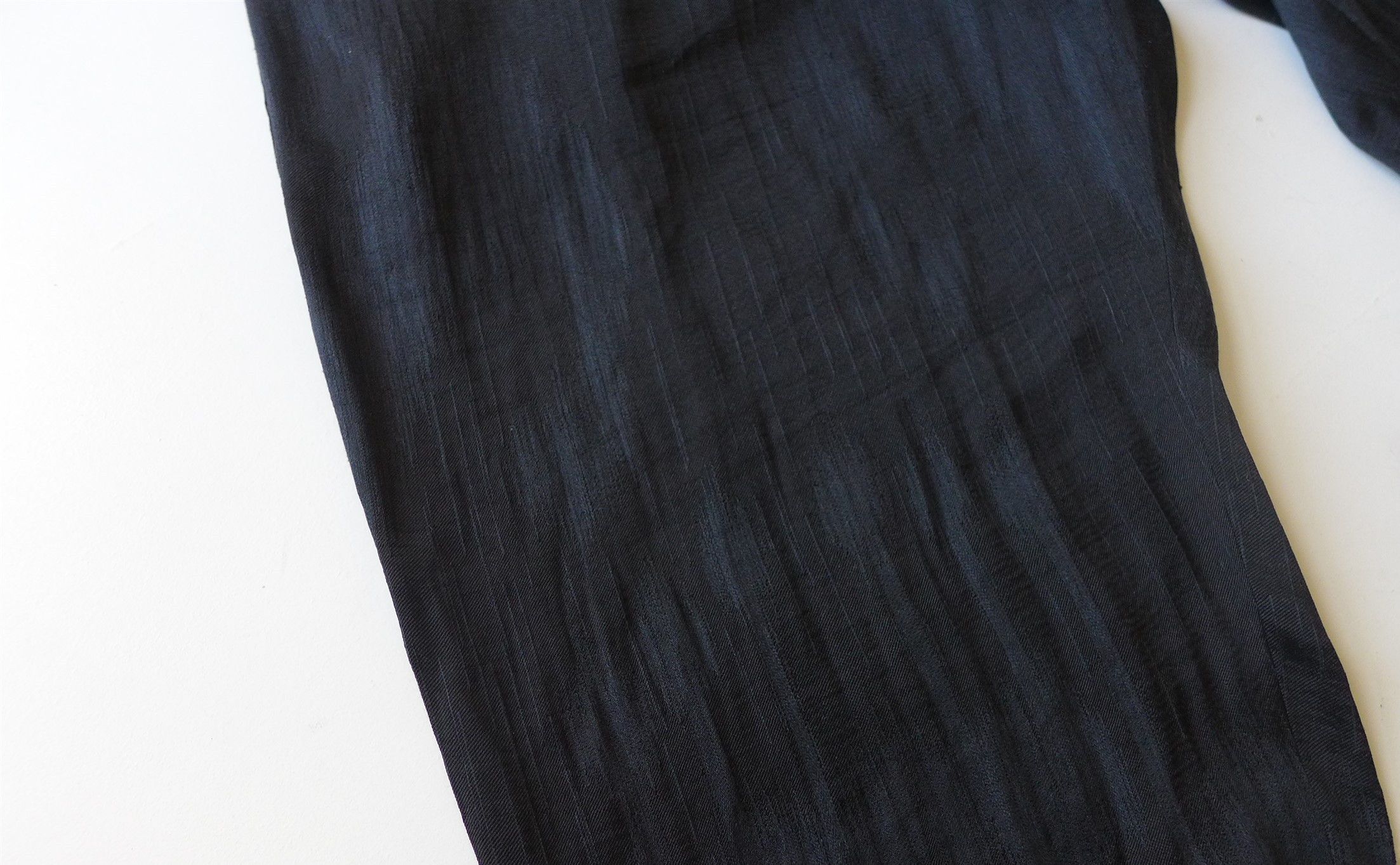 Saint Laurent Paris Saint Laurent Paris Baggy Pants - Black Linen & Silk Size US 32 / EU 48 - 12 Thumbnail