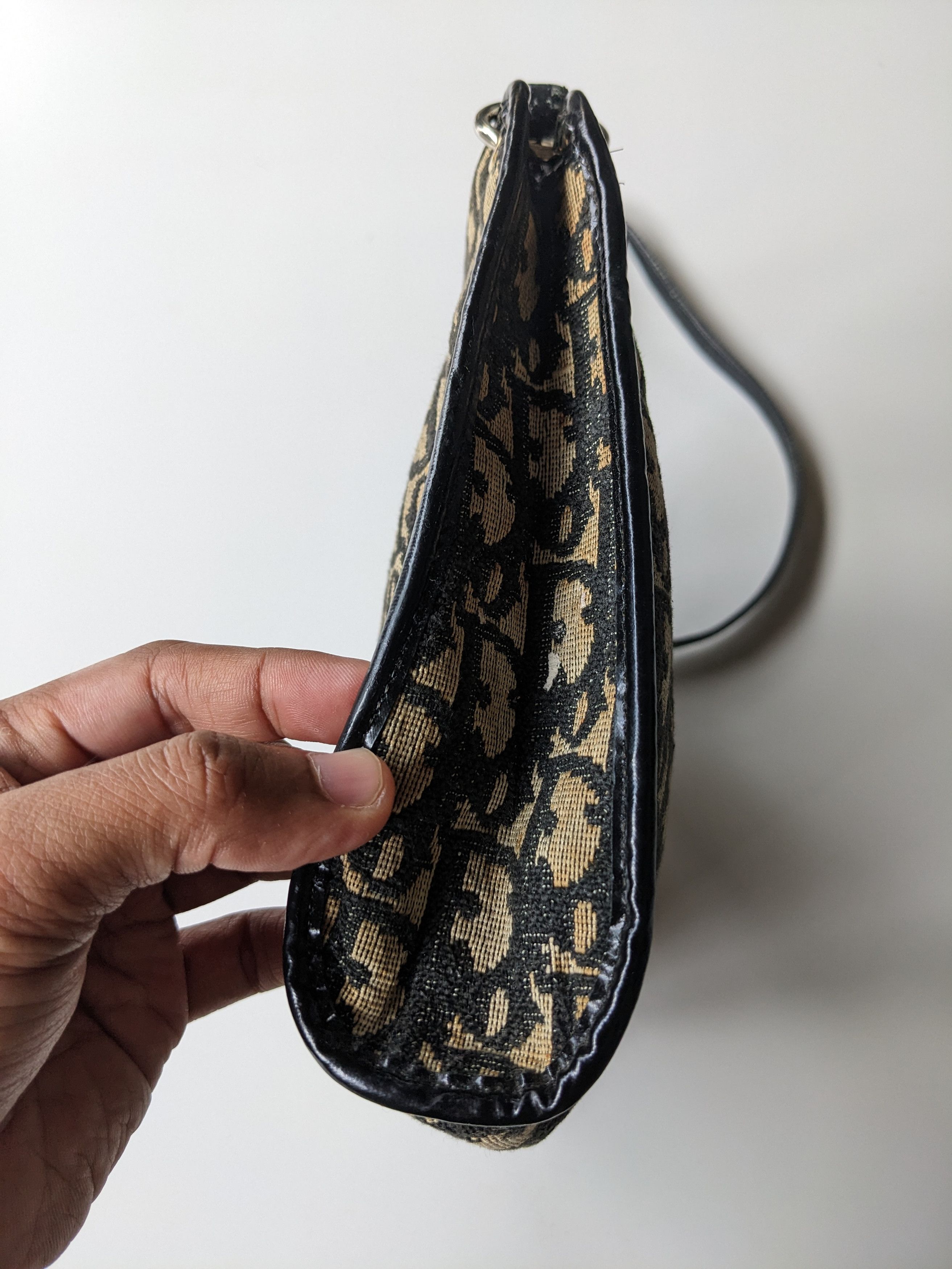 Dior × Vintage Vintage Christian Dior Trotter shoulder bag Size ONE SIZE - 4 Thumbnail
