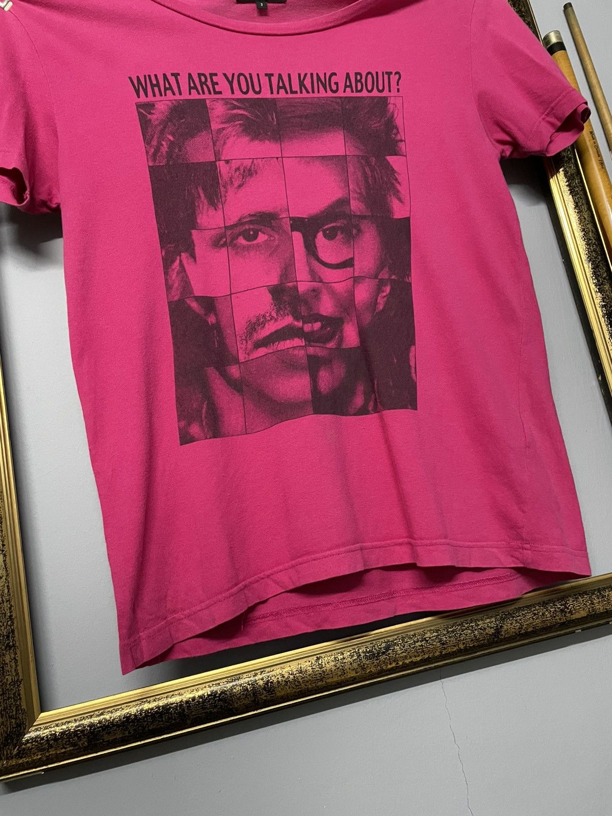 Hysteric Glamour Vintage 90s Japan Designer Edge Rupert Art Face 3D Pop Tee Size US M / EU 48-50 / 2 - 5 Thumbnail