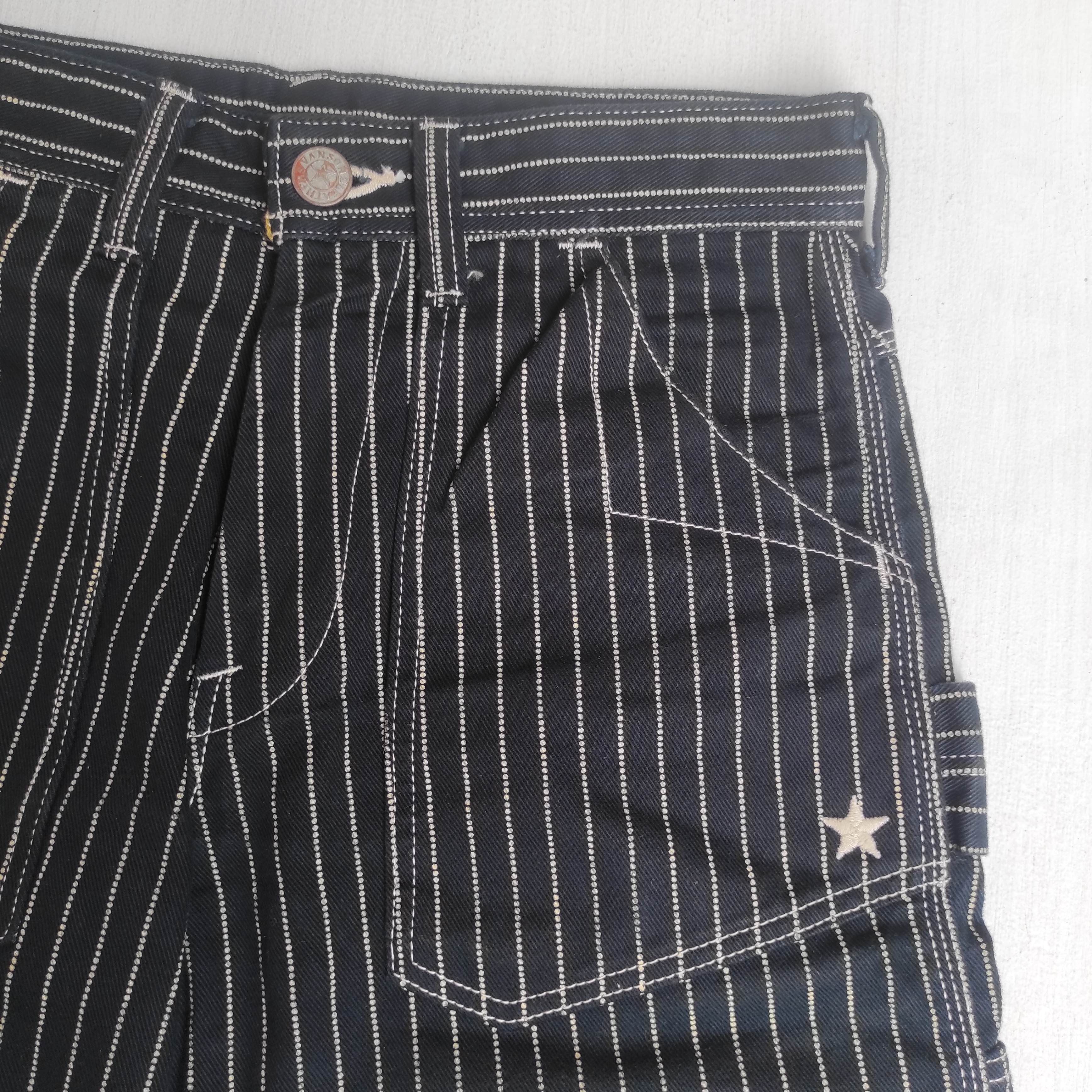 Vanson Leathers Vanson Leather Carpenter Hickory Stripe Pants Size US 30 / EU 46 - 15 Thumbnail