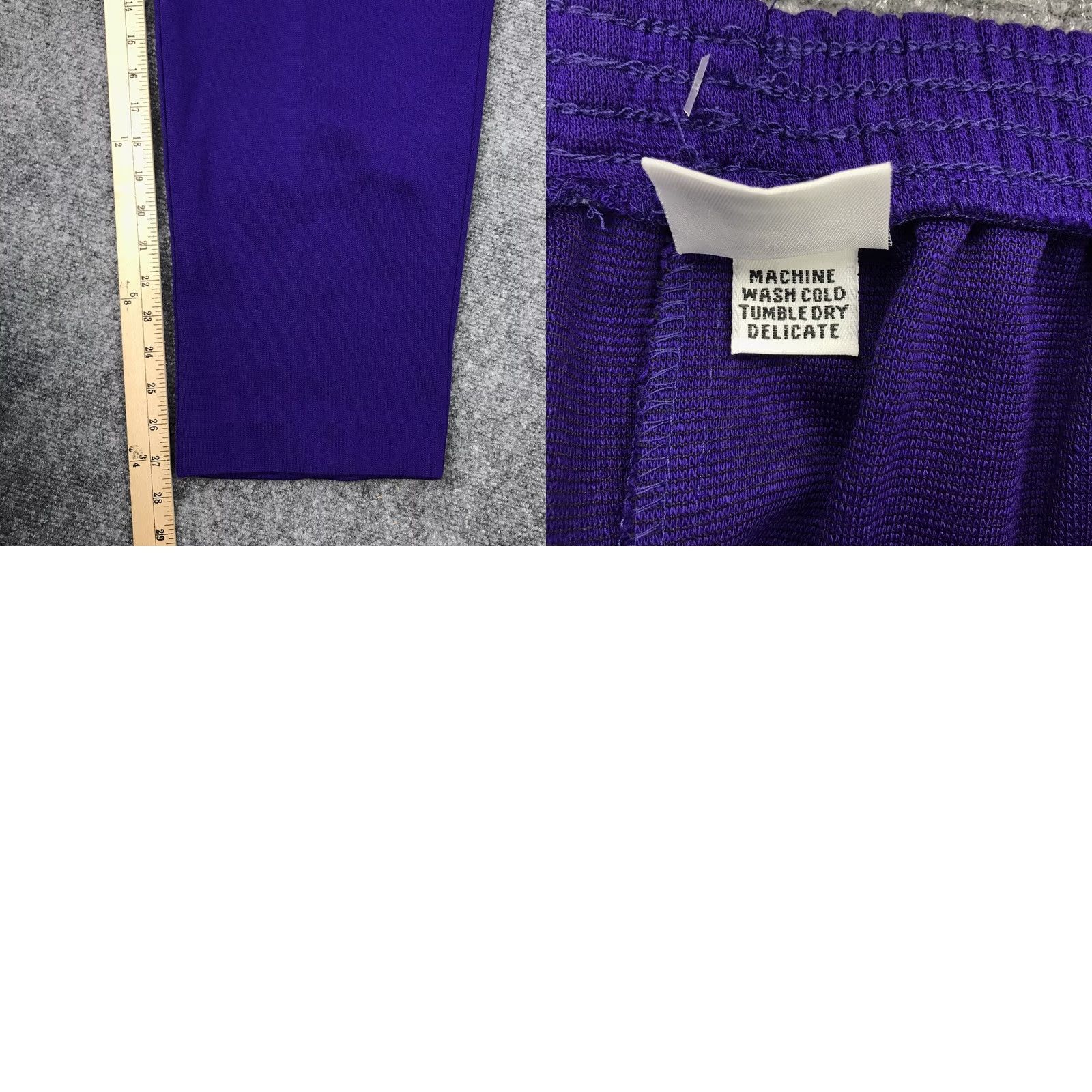 Vintage VINTAGE Alfred Dunner Sweatpants Women 16 Medium Pockets 29x27.5 90s Stylish Purple Indoor / Everyday Waist 29 in Size 32" / US 10 / IT 46 - 8 Thumbnail