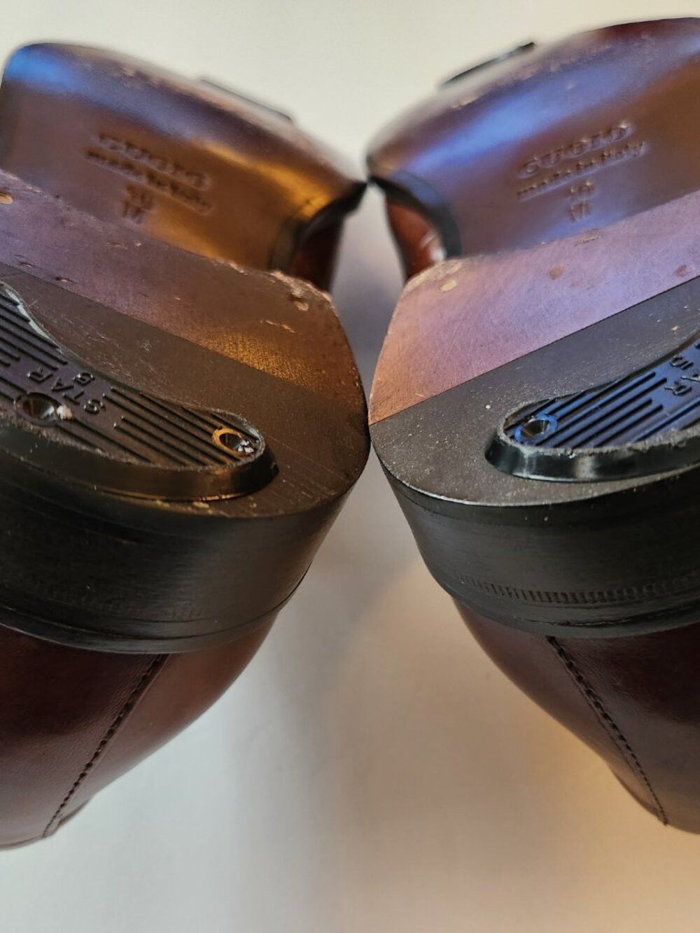Mercanti Fiorentini Mercanti fiorentini men's brown leather dress shoes 10M Size US 10 / EU 43 - 10 Thumbnail