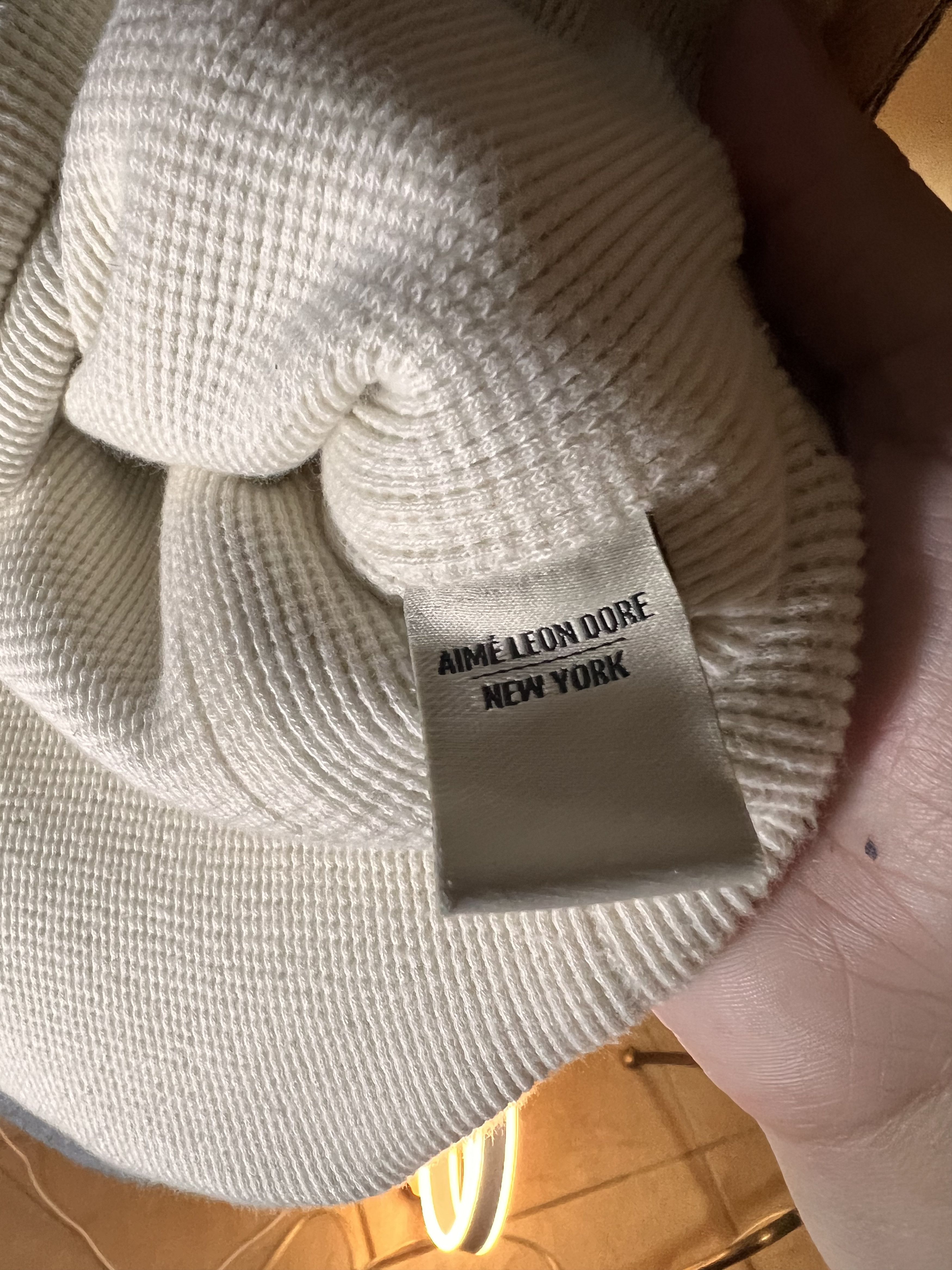 Aime Leon Dore Aime Leon Dore "Aime" Logo Thermal Sweater Sweatshirt Small Size US S / EU 44-46 / 1 - 6 Thumbnail