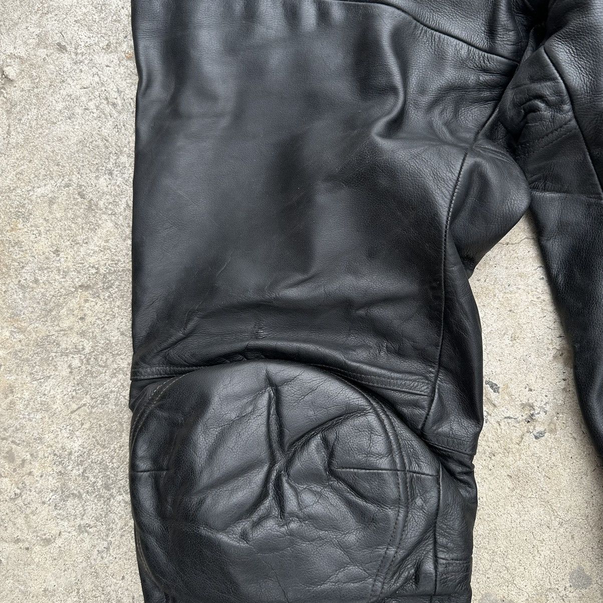 Leather × Vintage Vintage Moto Leather Pants Size 62 00s Y2K Style USA Size US 43 - 5 Thumbnail
