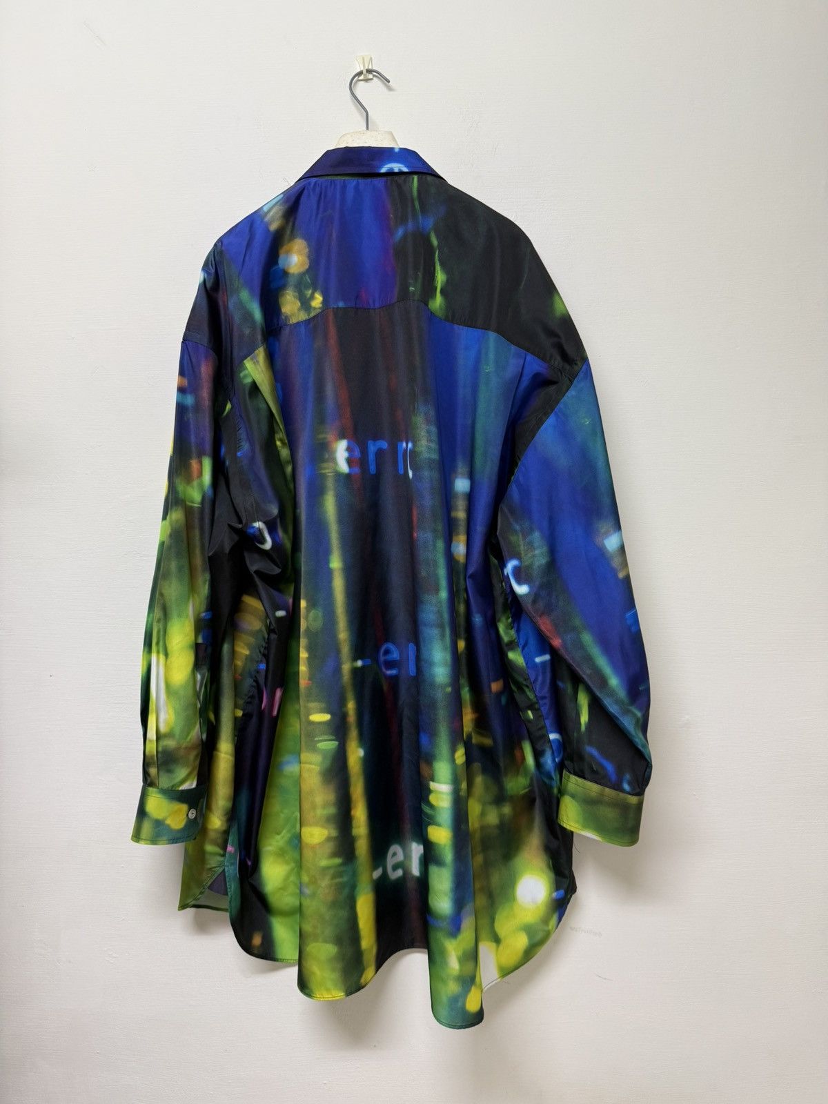 Maison Margiela Maison margiela oversized long printed poplin Shirt Size M / US 6-8 / IT 42-44 - 2 Thumbnail