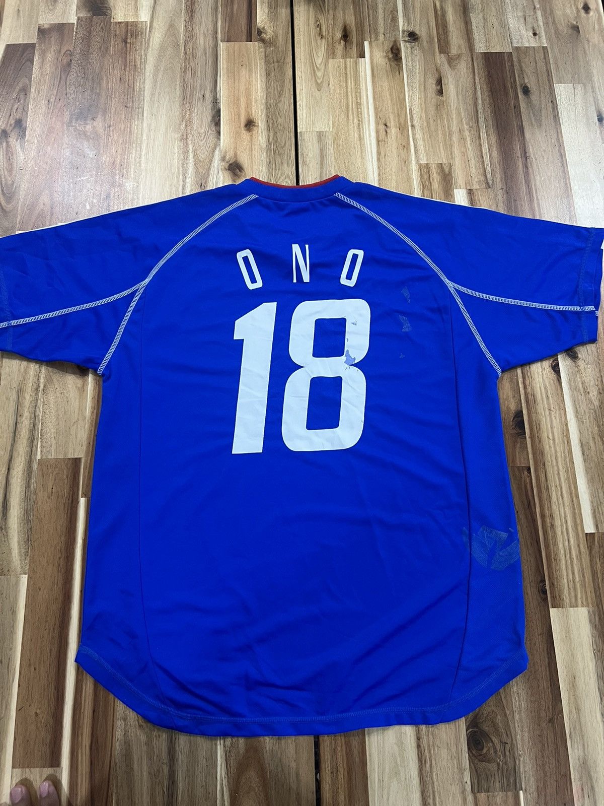 Vintage Ono #18 Japan 1996 Home Jersey Size US M / EU 48-50 / 2 - 3 Thumbnail