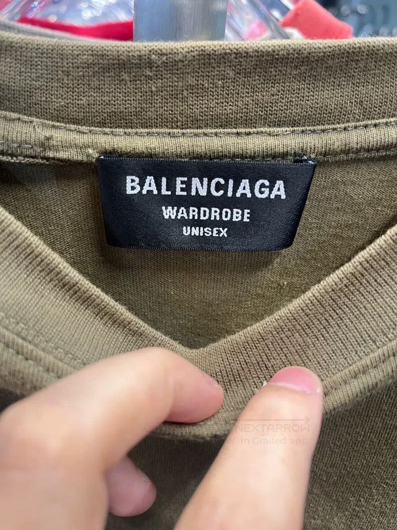 Balenciaga Balenciaga Green Embroidered Coke Short Sleeve Size US XS / EU 42 / 0 - 3 Thumbnail
