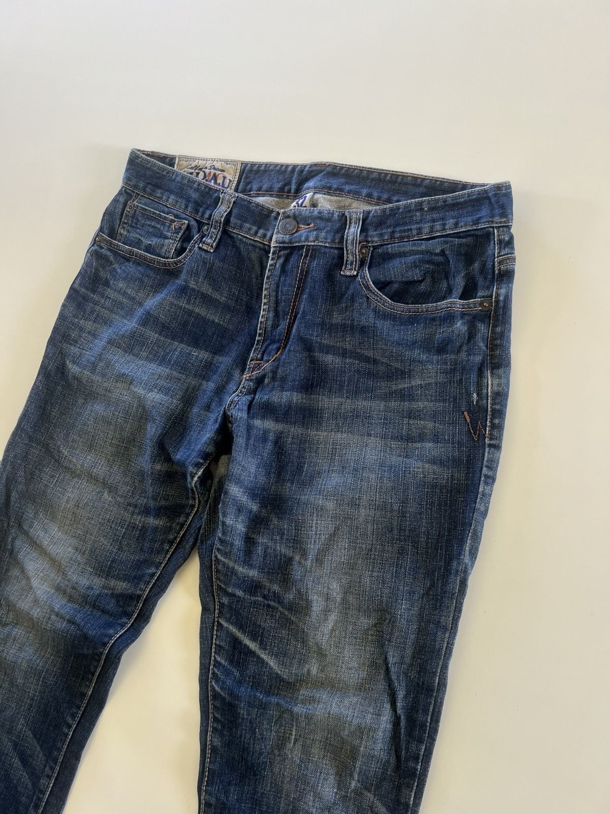 Who A.U. Vintage Who.A.U Denim Jeans Size 35" Size US 35 - 3 Thumbnail