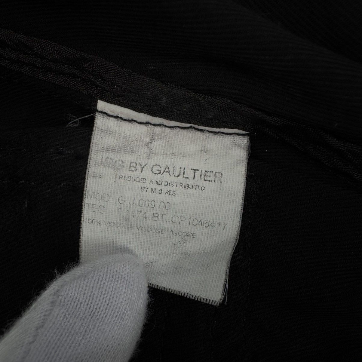Jean Paul Gaultier × Vintage Vintage Jean Paul Gaultier Jeans Zipper Jacket / Dress Size S / US 4 / IT 40 - 14 Thumbnail