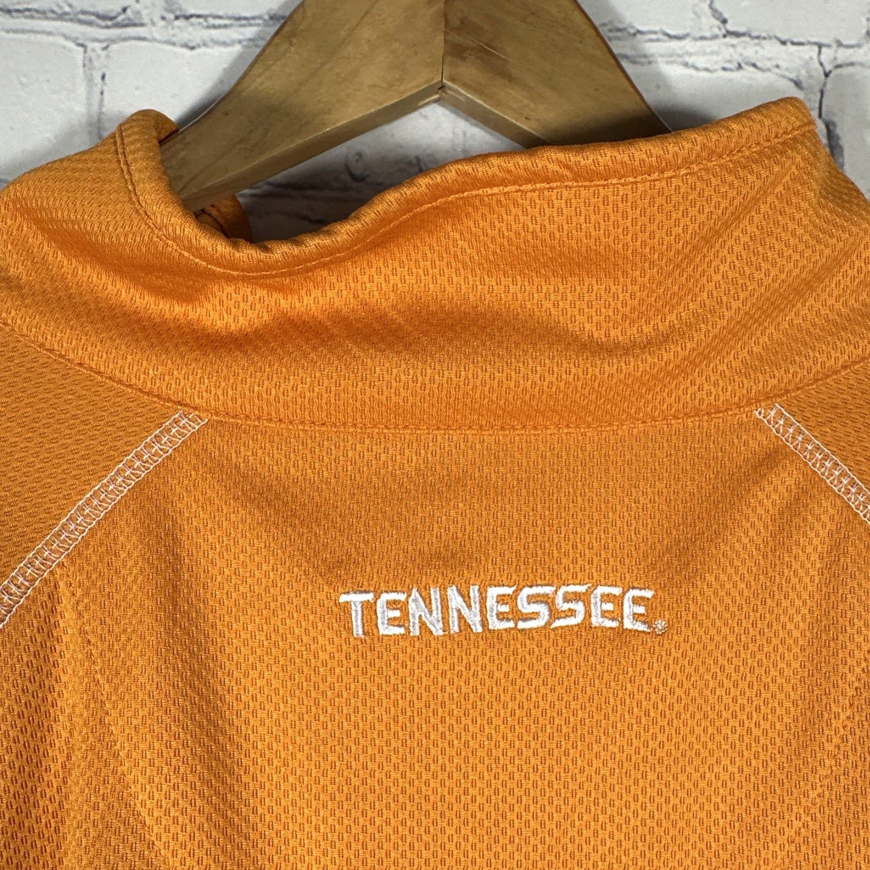 Vintage Tennessee Volunteers Fanatics Quarter Zip Performance Pullover Men 2XL Orange Shirt Hoodie? Size US XXL / EU 58 / 5 - 4 Thumbnail