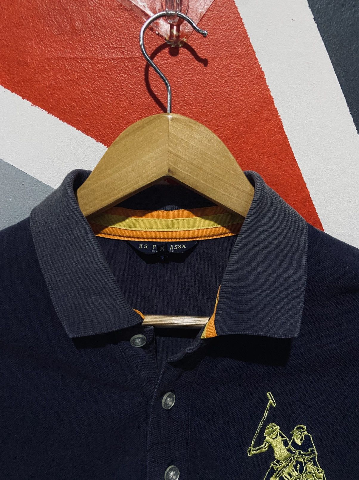 U.S. Polo Assn. Us Polo Assn Long Sleeve Polo Tee Size US S / EU 44-46 / 1 - 4 Thumbnail