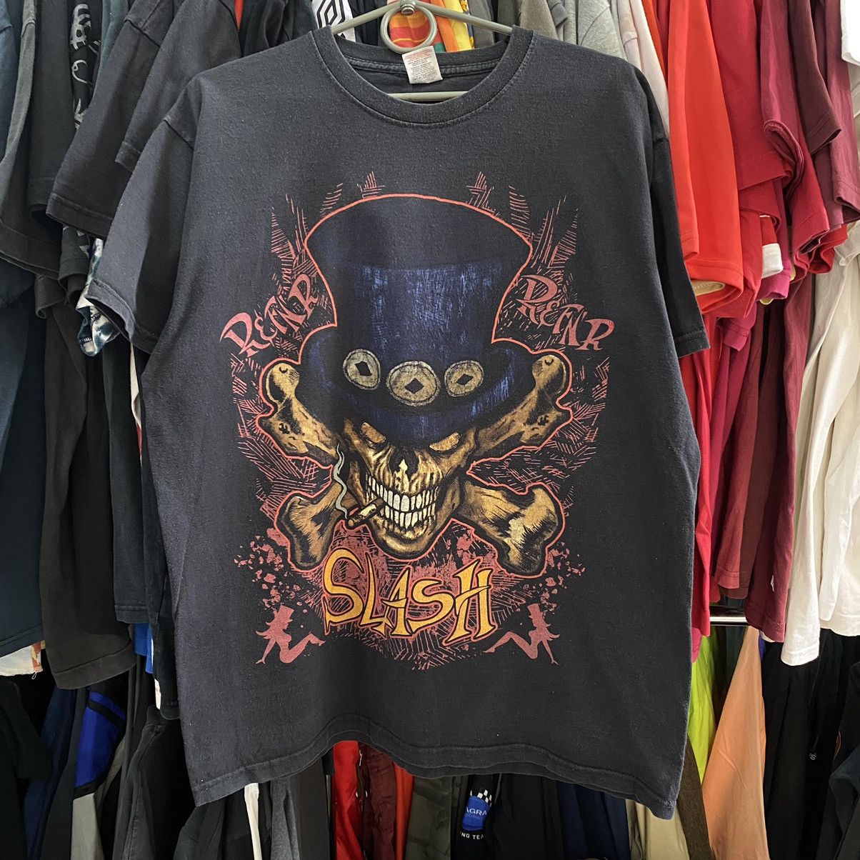 Band Tees Vintage Slash Big Graphic logo Rare rock tee Size US L / EU 52-54 / 3 - 1 Thumbnail