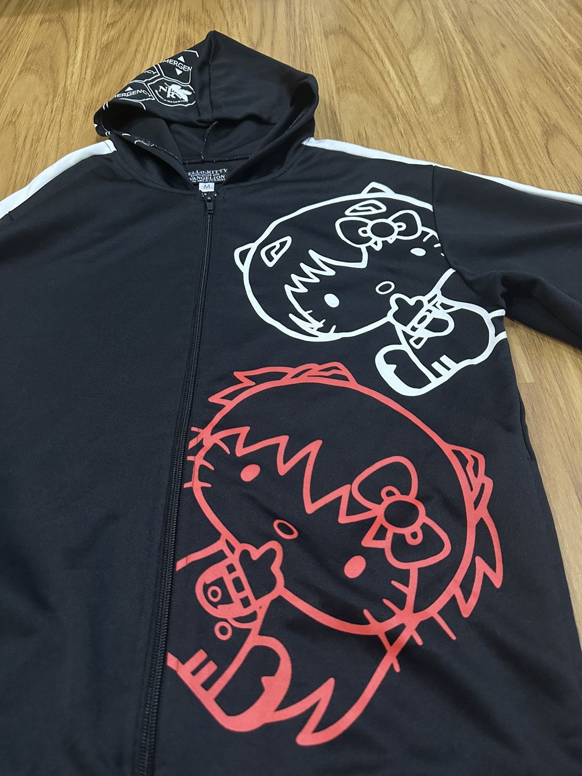 Anime 2012 Super Rare Hello Kitty x Neon Genesis Evangelion Size US M / EU 48-50 / 2 - 11 Thumbnail